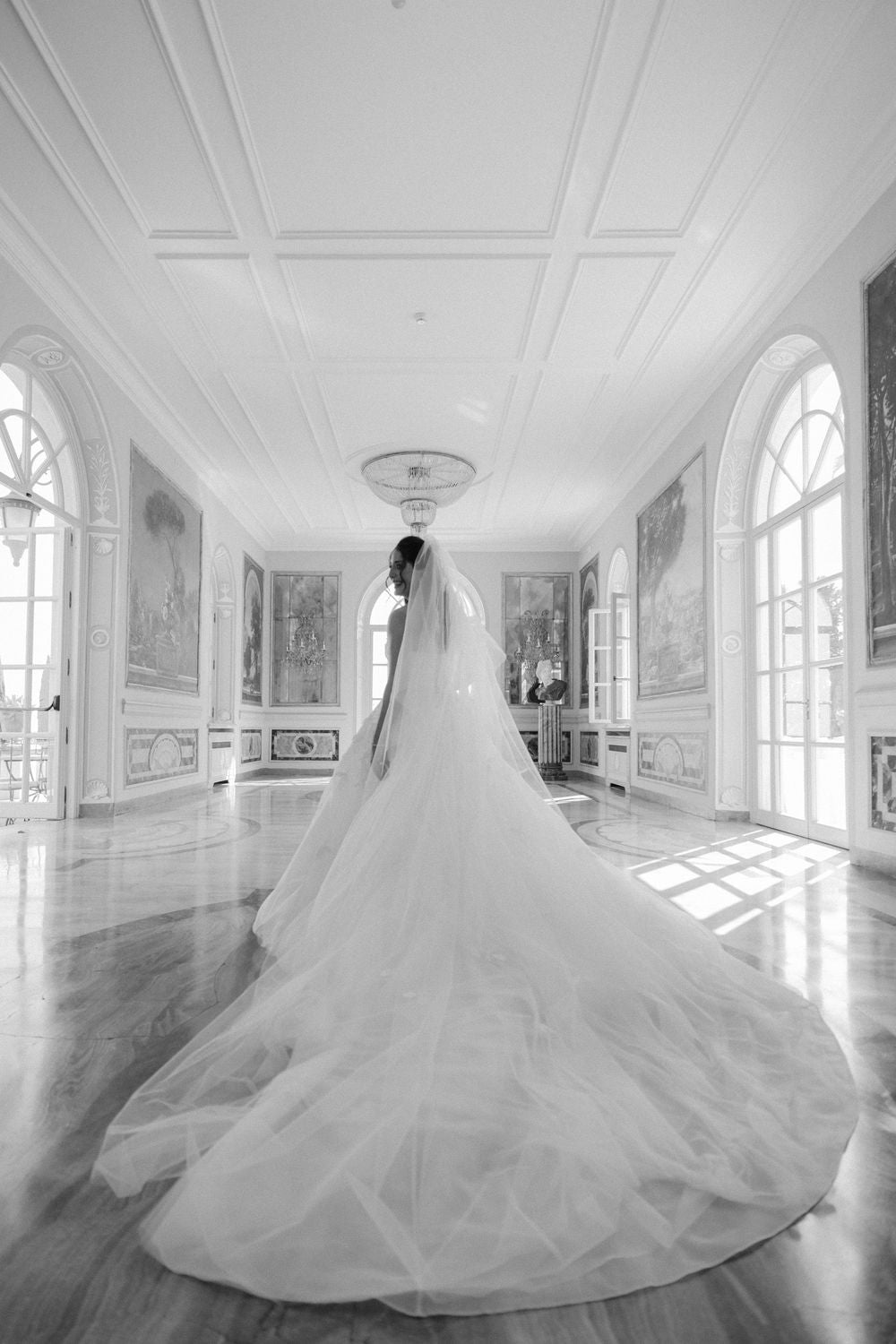 Elie Saab Look 5 2023 w/ Veil 8