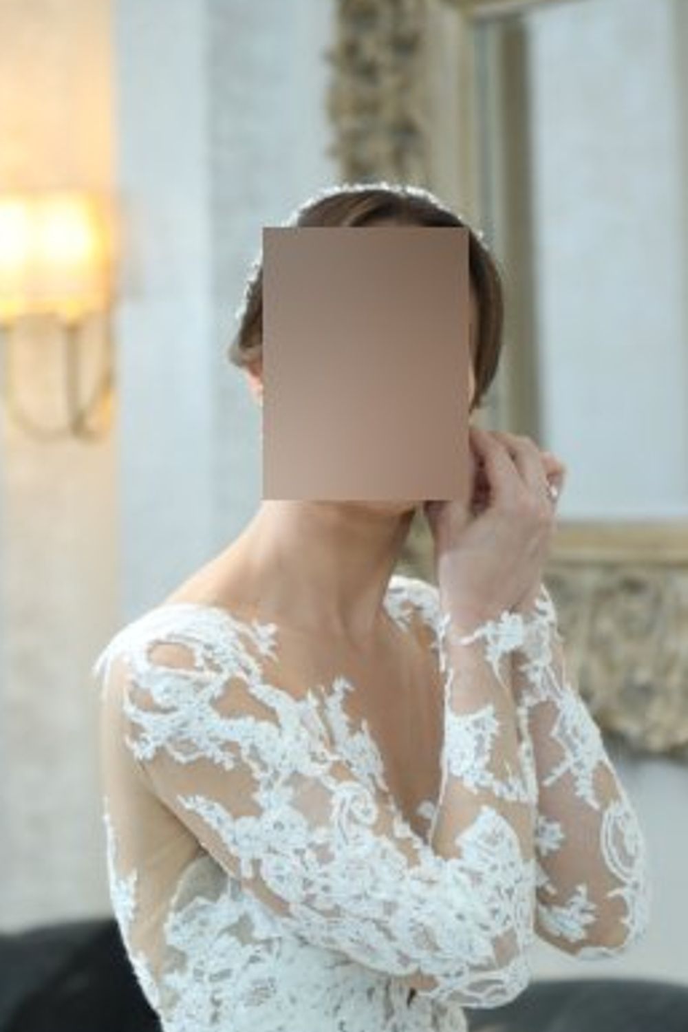 Pronovias PXK01 with Veil 3