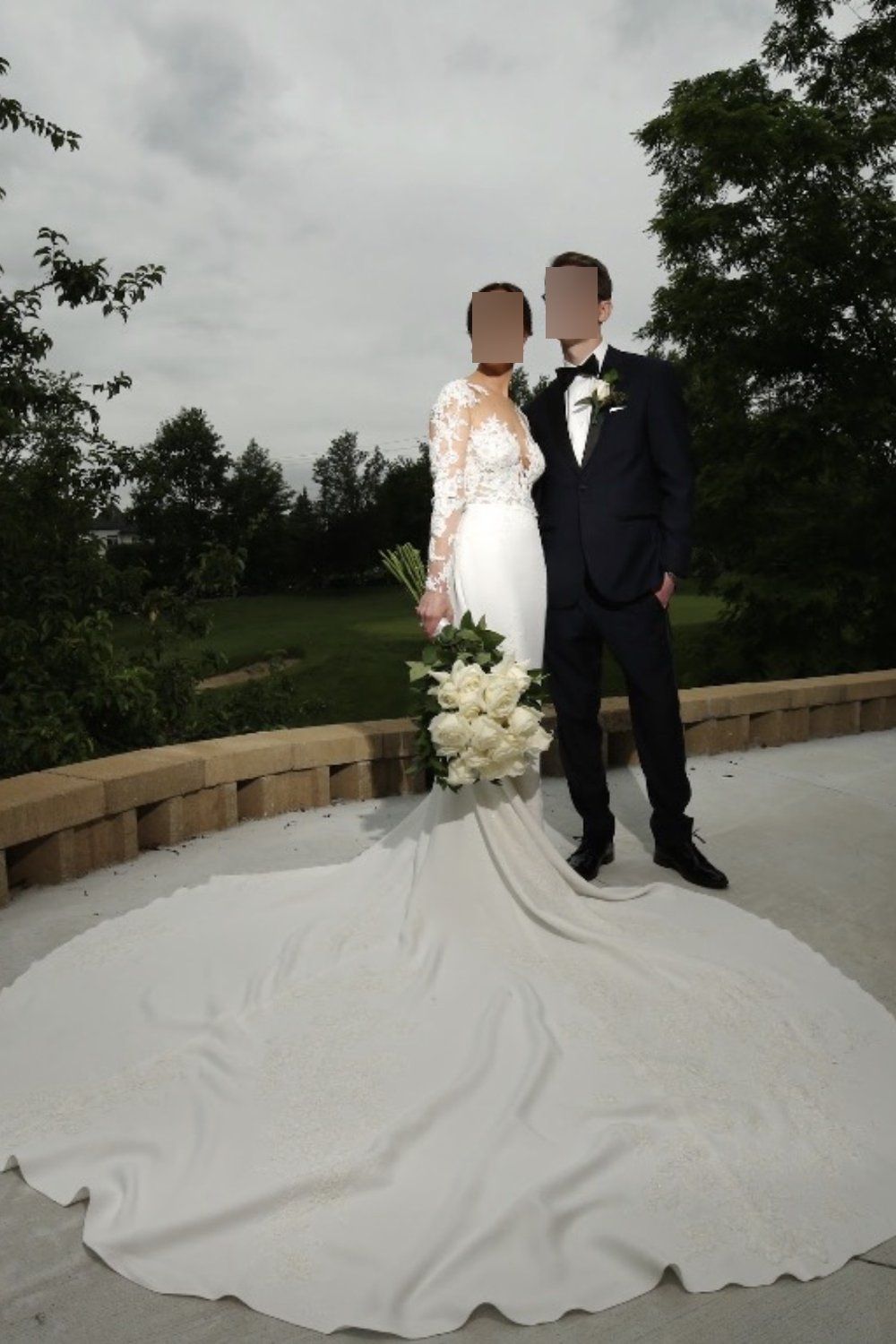 Pronovias PXK01 with Veil 6