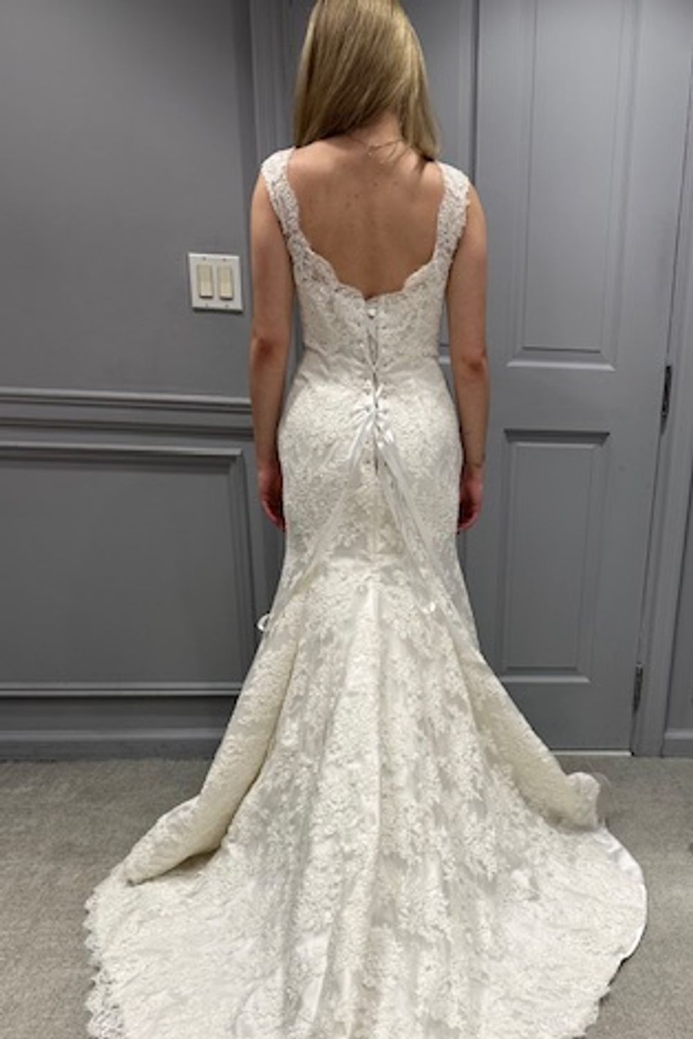 Pnina Tornai Custom with Headpiece 9