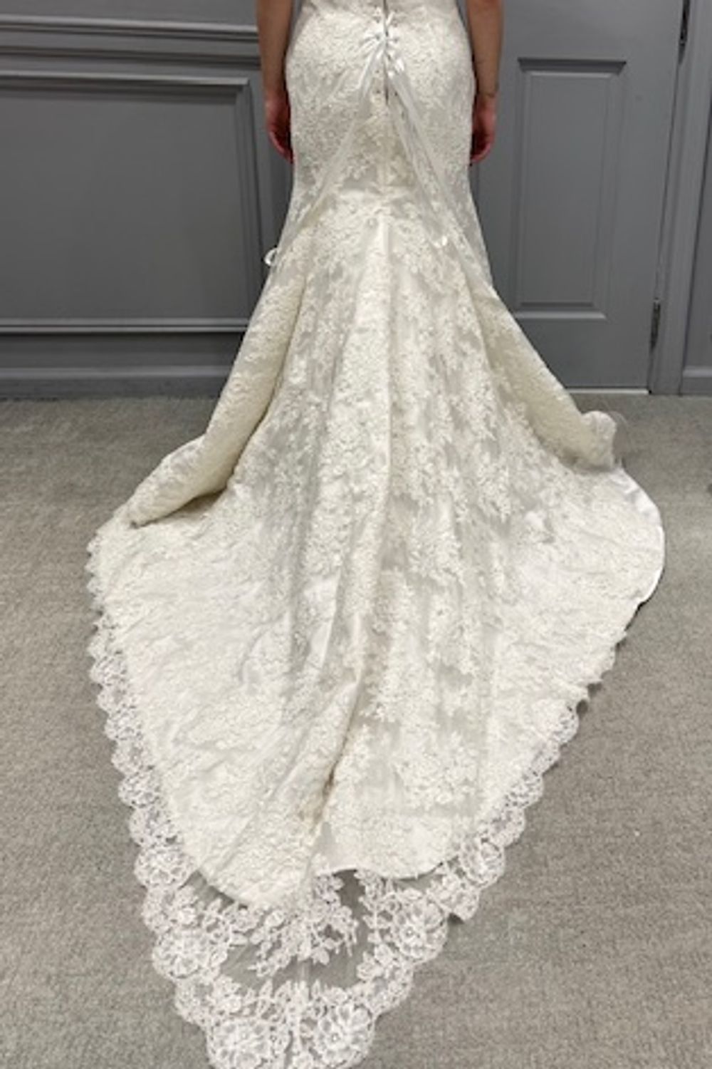 Pnina Tornai Custom with Headpiece 7