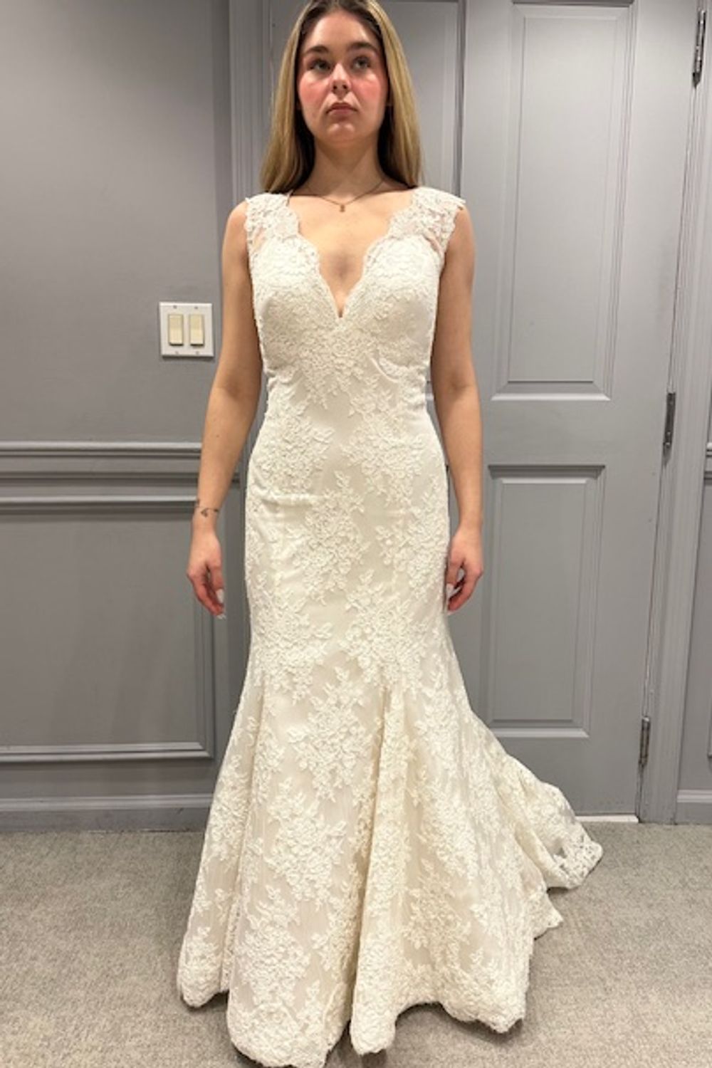 Pnina Tornai Custom with Headpiece 6