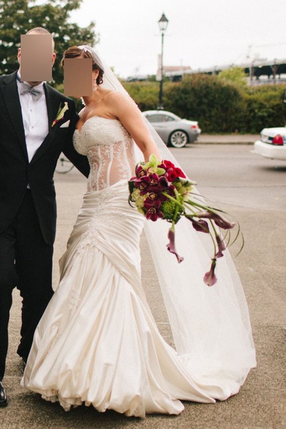 Pnina Tornai 4098 with Veil 6