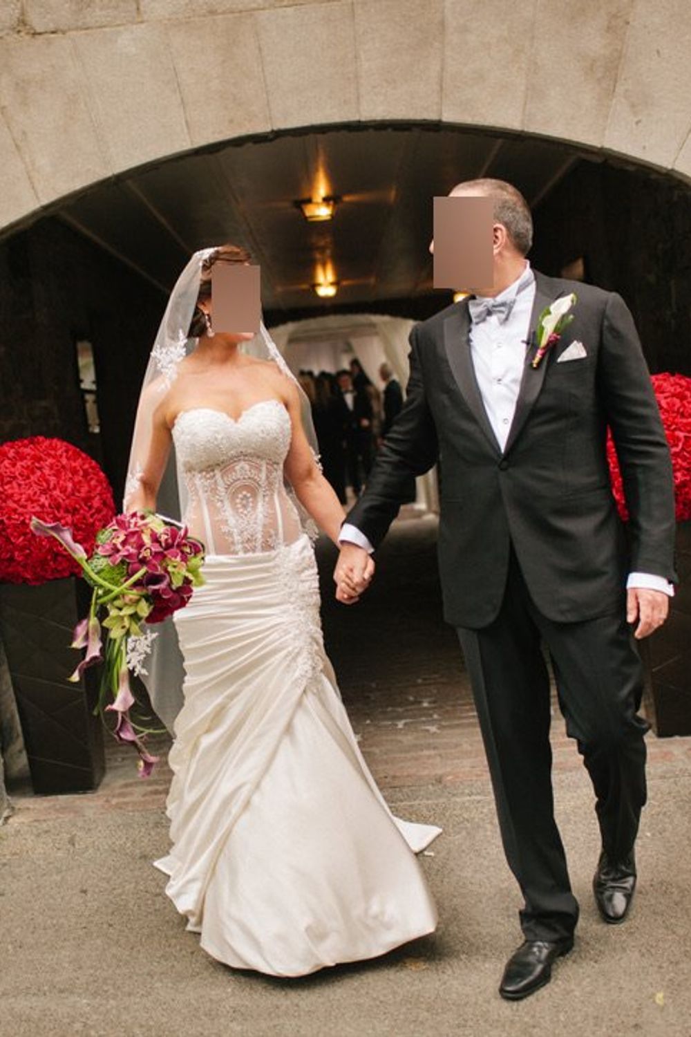 Pnina Tornai 4098 with Veil 0