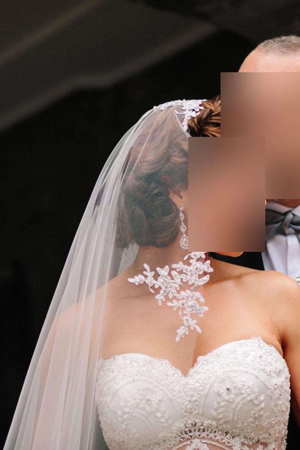 Pnina Tornai 4098 with Veil 3