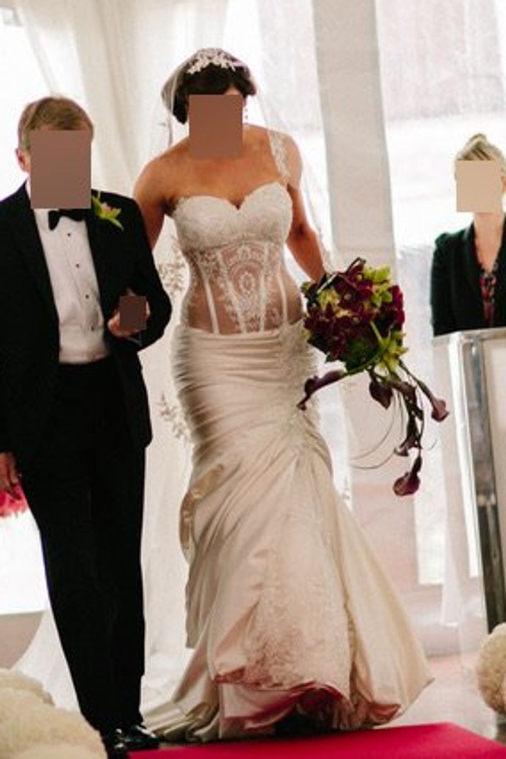 Pnina Tornai 4098 with Veil 2