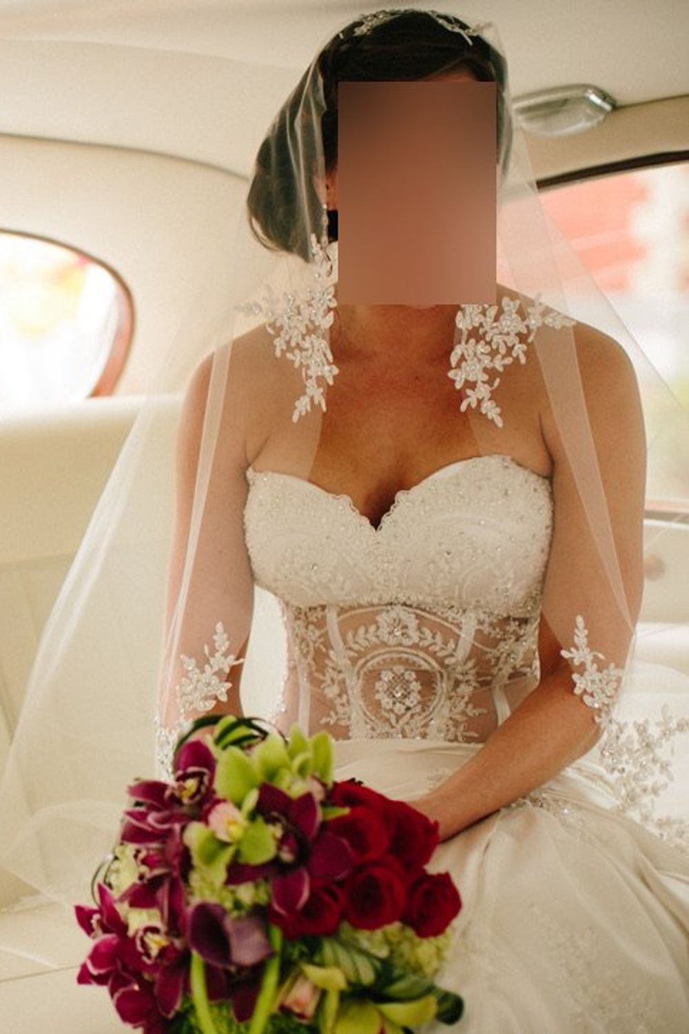 Pnina Tornai 4098 with Veil 7