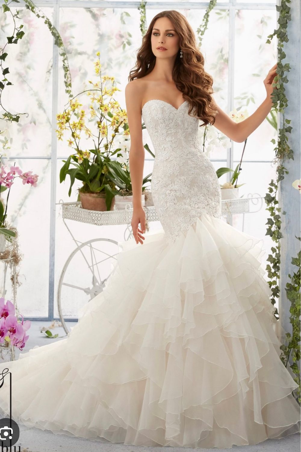 Never Worn Madeline Gardner Morilee 8177 Wedding Dress