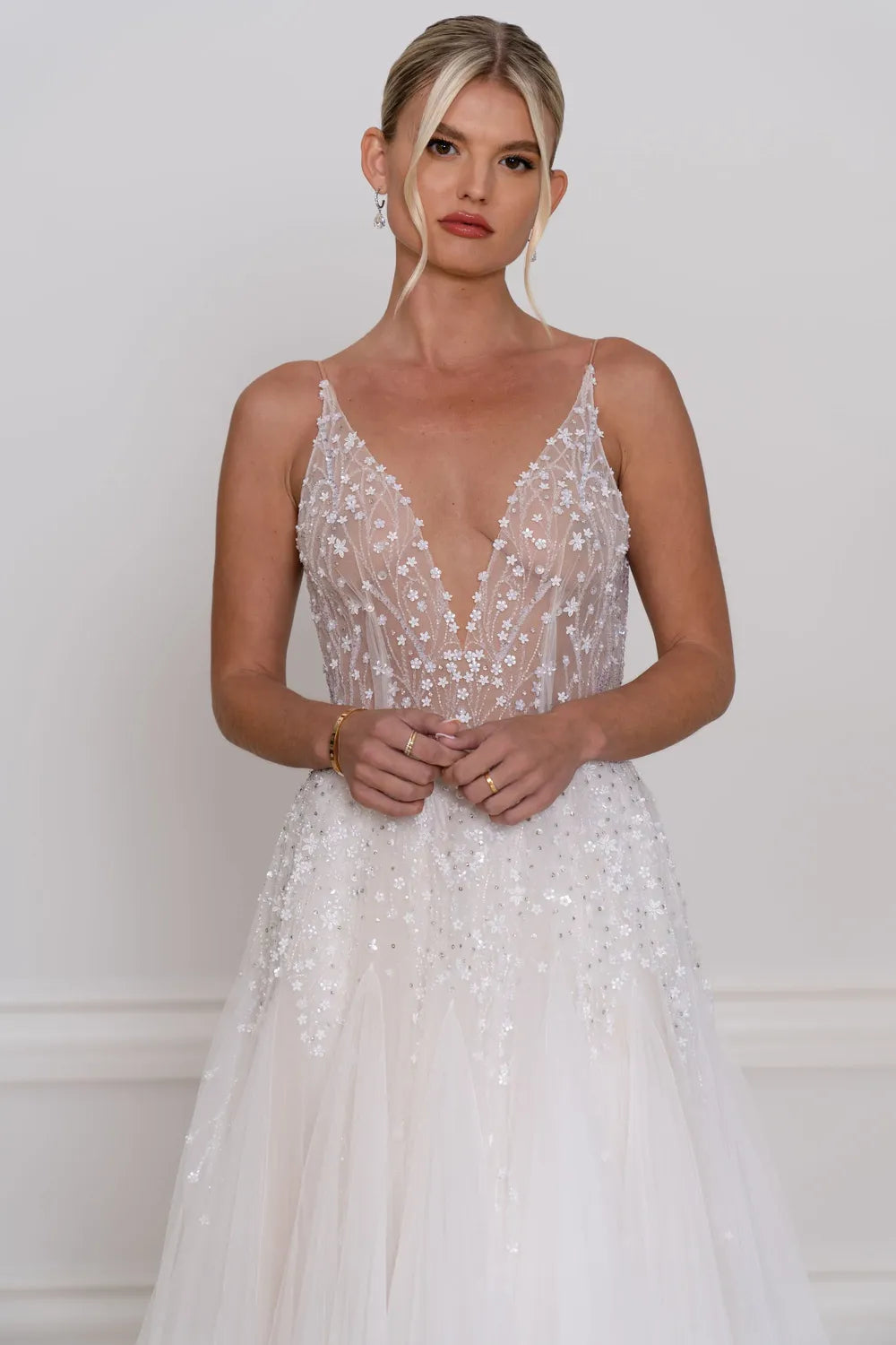 Liz Martinez Indigo Gown 3