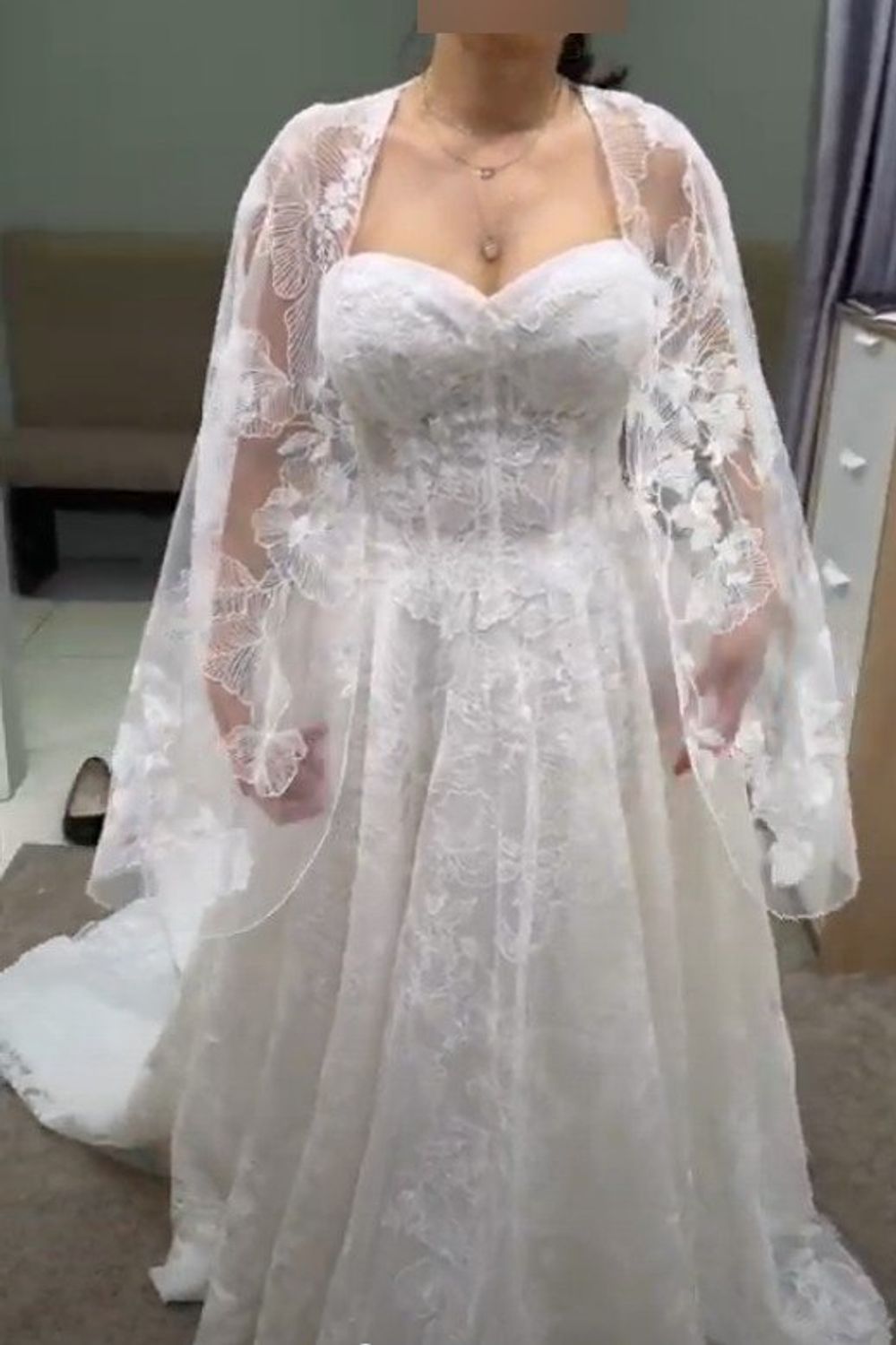 Anne Barge Woodruff with Custom Cape 3