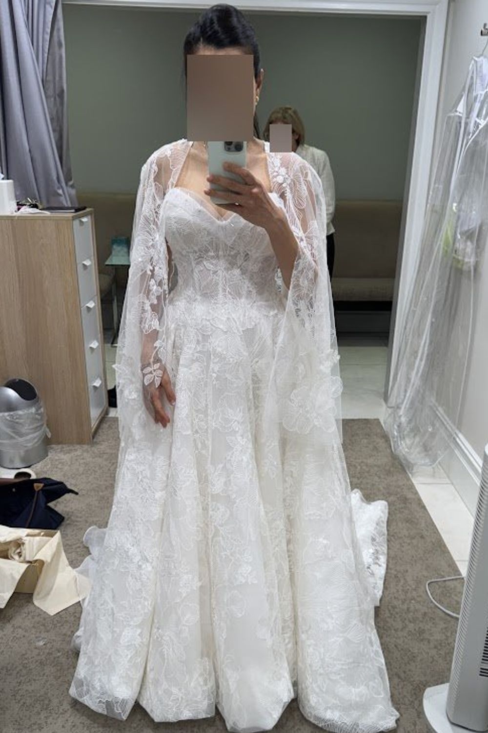 Anne Barge Woodruff with Custom Cape 1