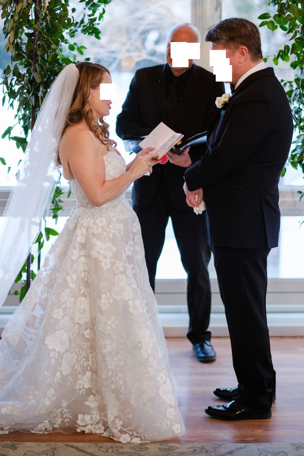 Valentini Spose Nao with Custom Shawl 7