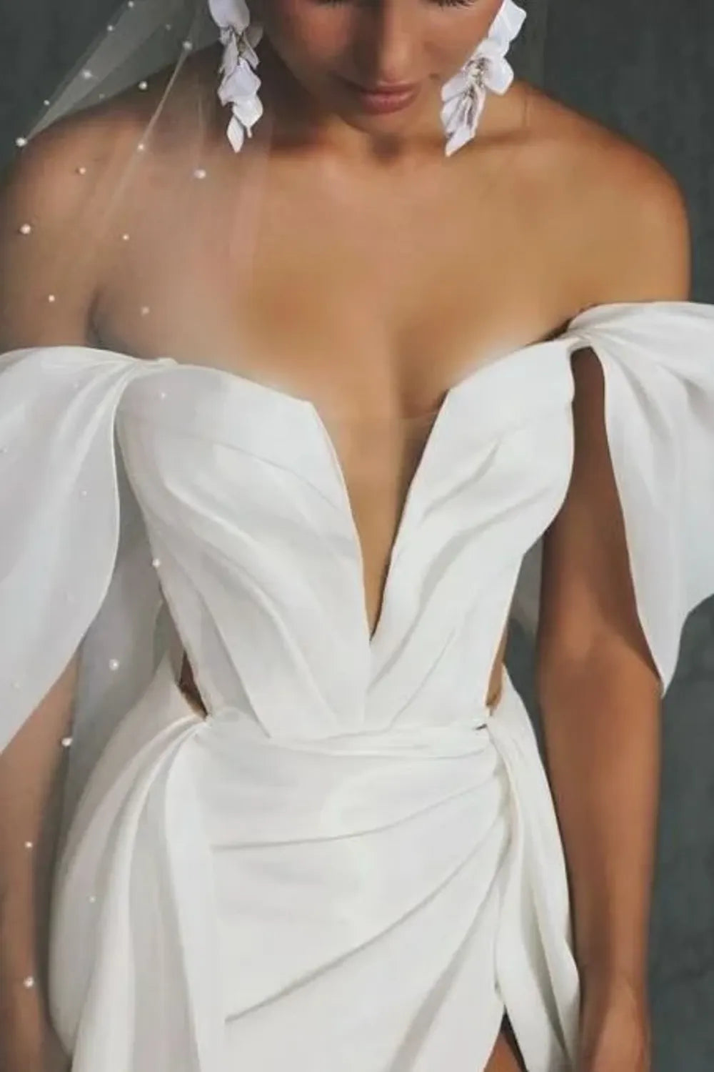 Tal Kedem White Glory with Detachable Skirt 2