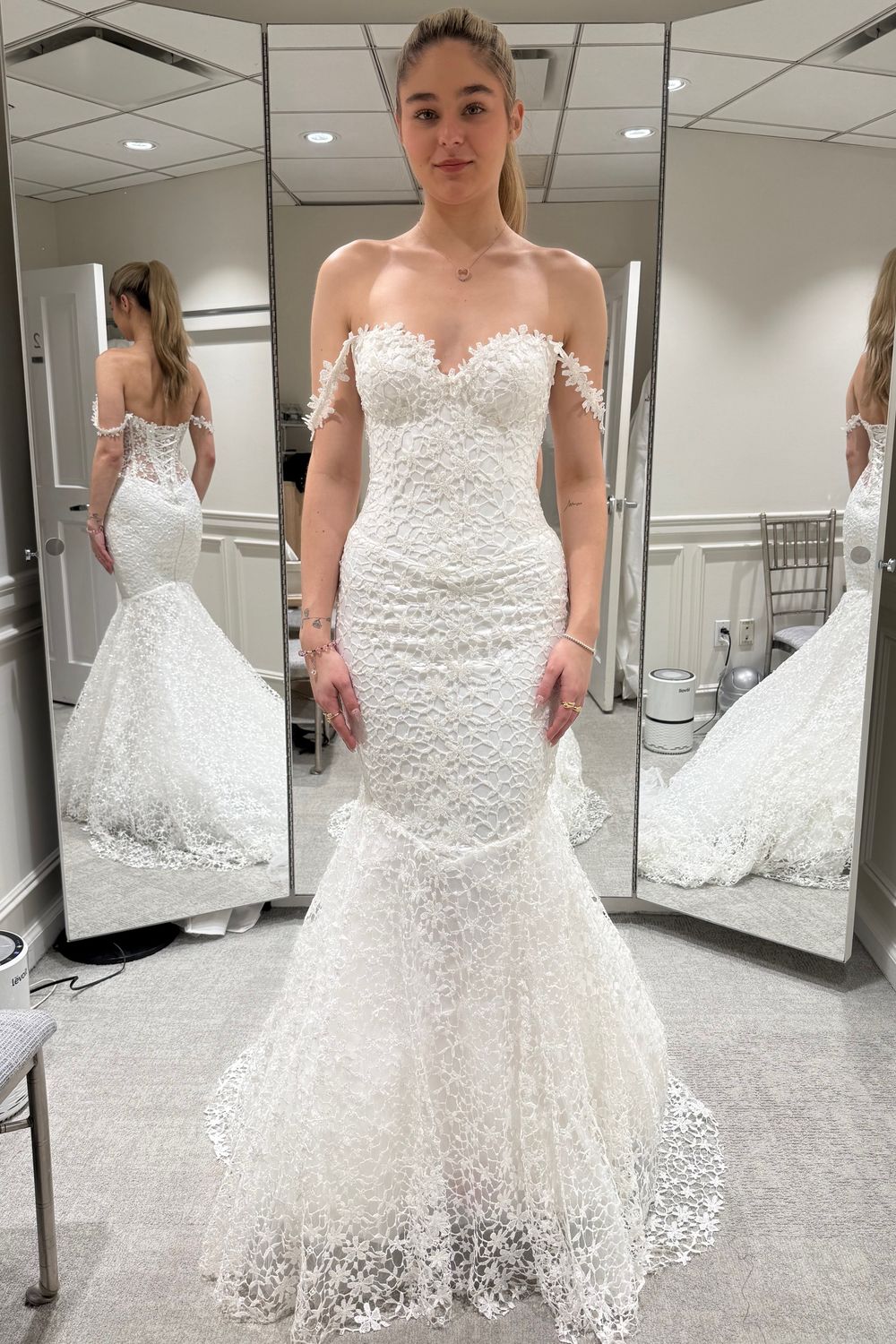 Never Worn Love by Pnina Tornai 6812 Wedding Dress