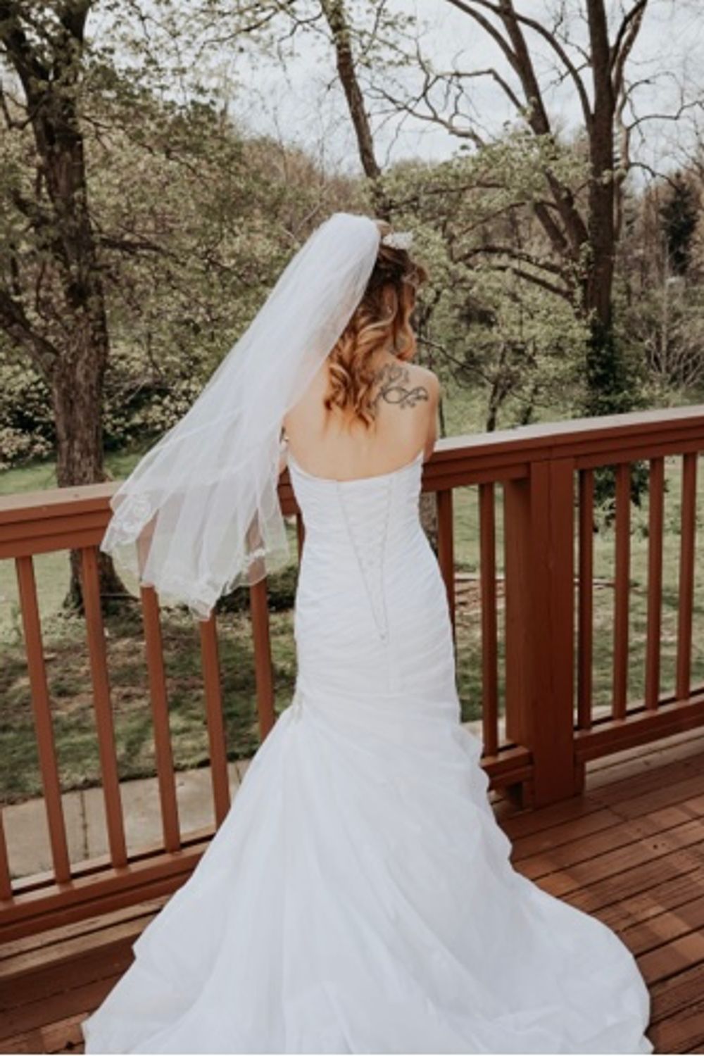 David’s Bridal A line 1