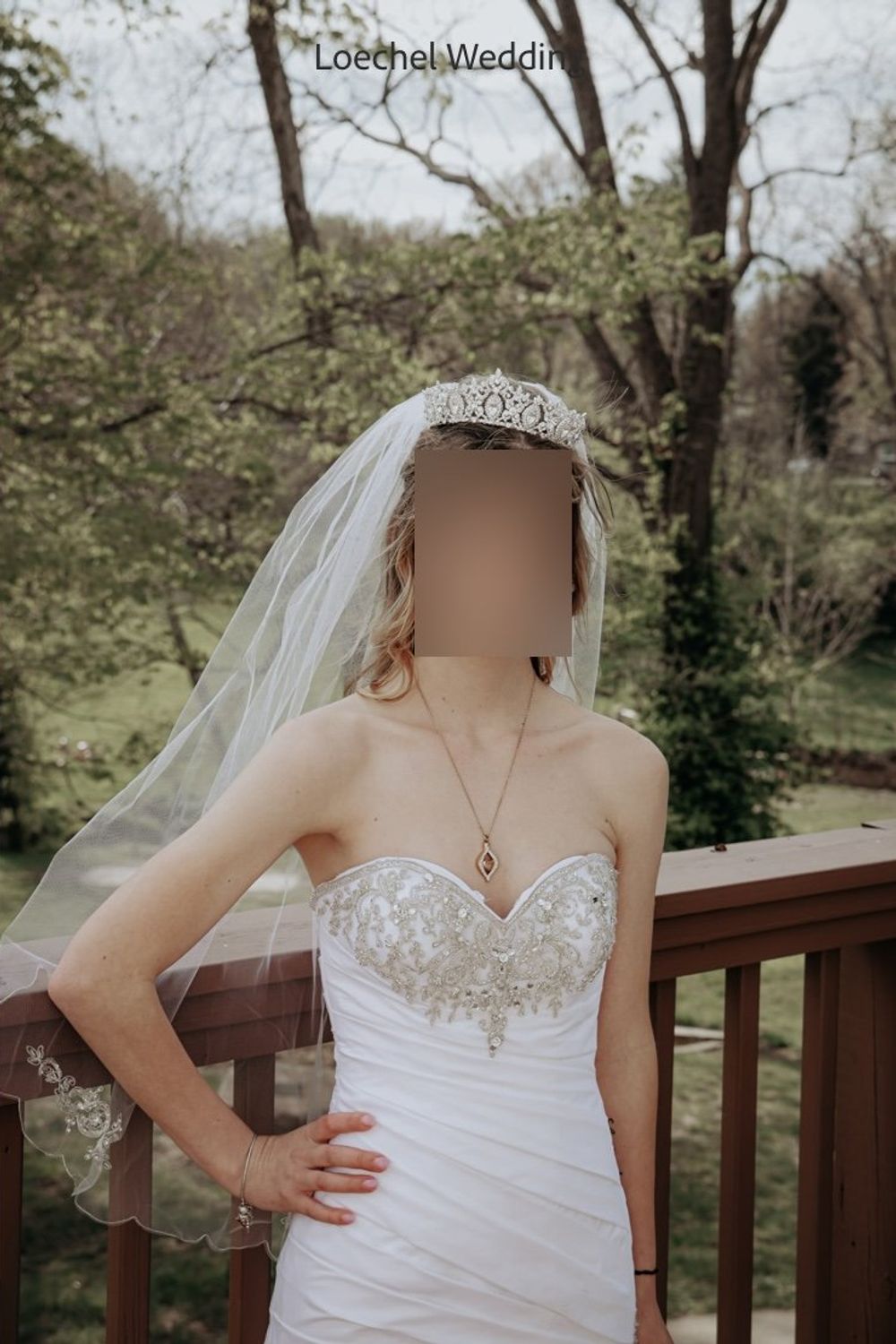 David’s Bridal A line 3