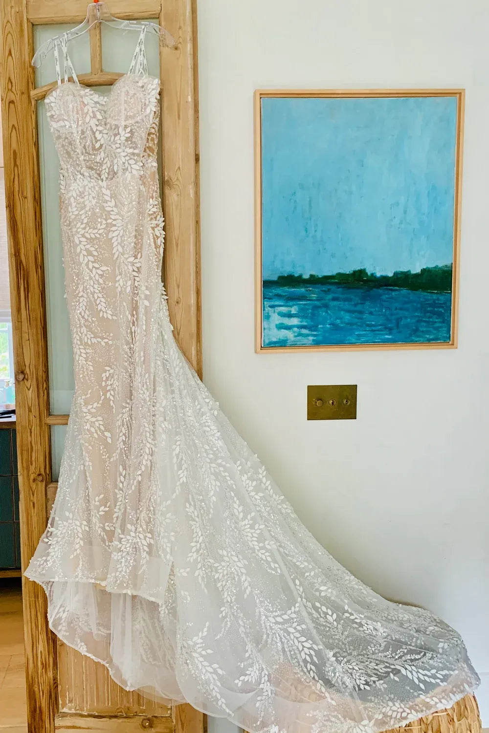 Calla Blanche Trina with Veil 6