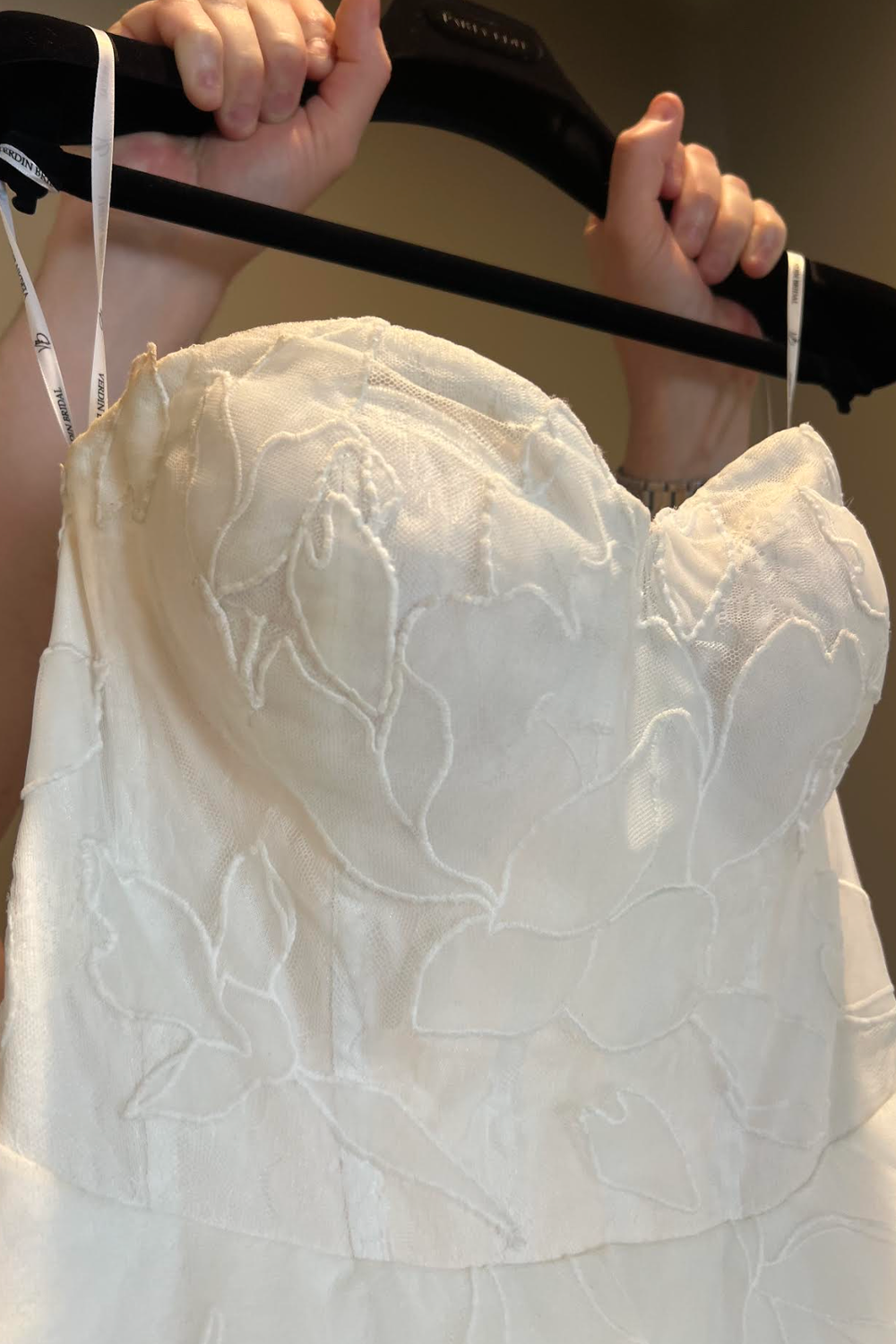 Verdin Bridal New York Rome with Custom Veil 8