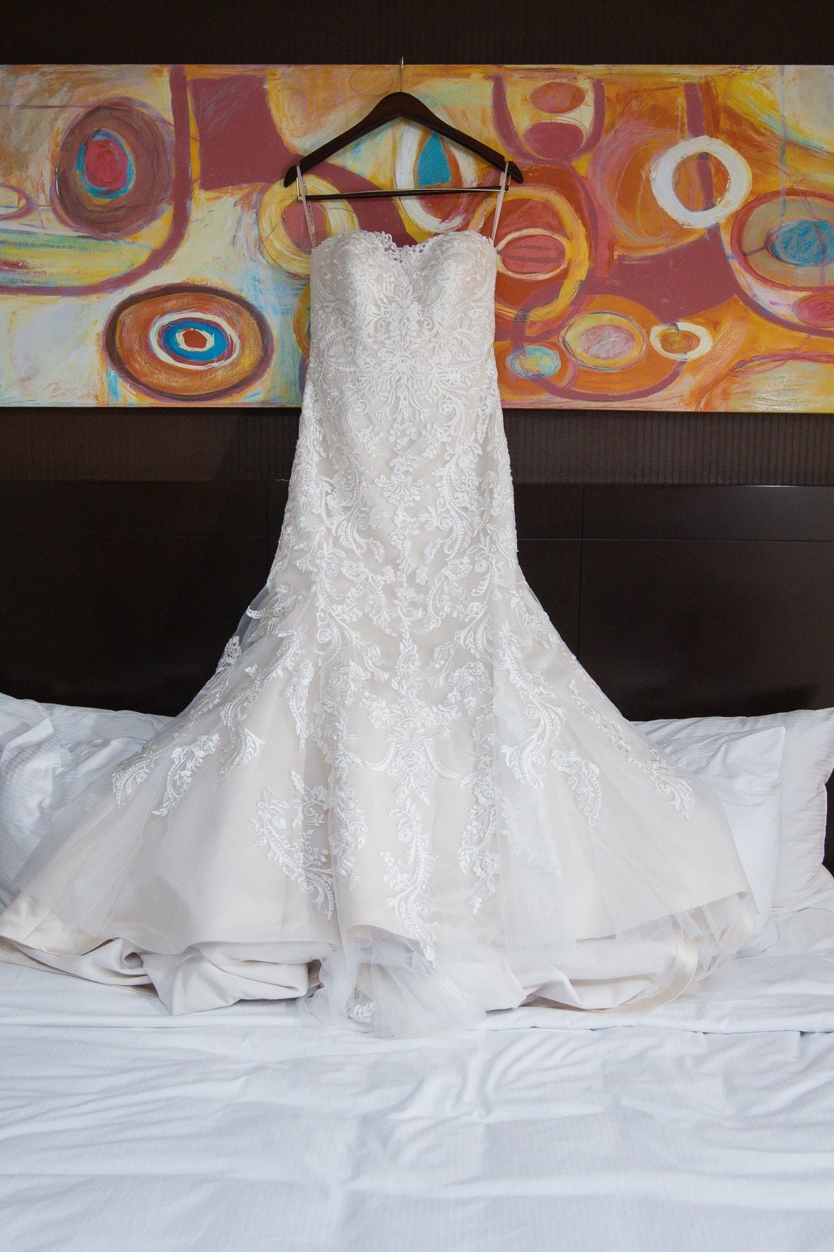 Maggie Sottero Winstyn with Veil and Belt 5