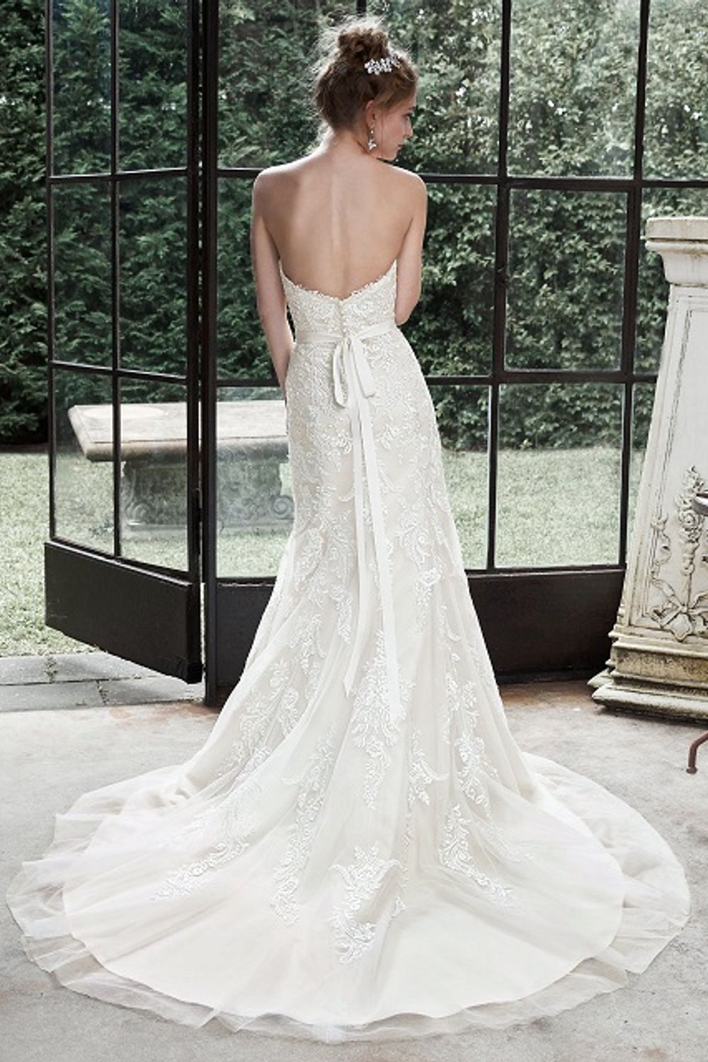 Maggie Sottero Winstyn with Veil and Belt 1