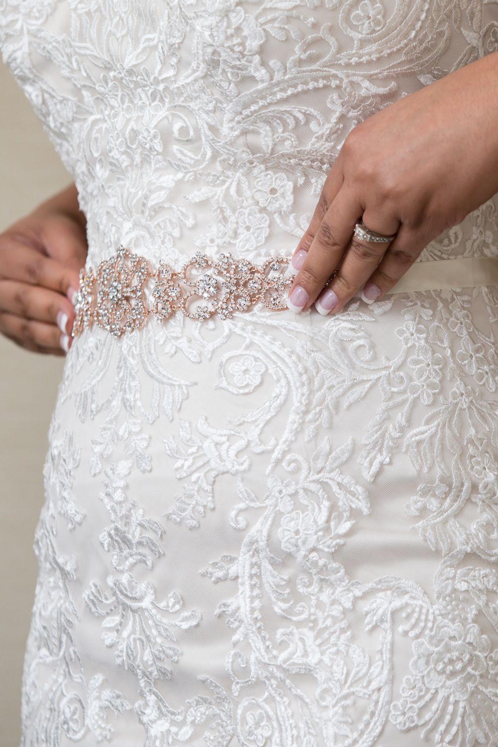 Maggie Sottero Winstyn with Veil and Belt 11