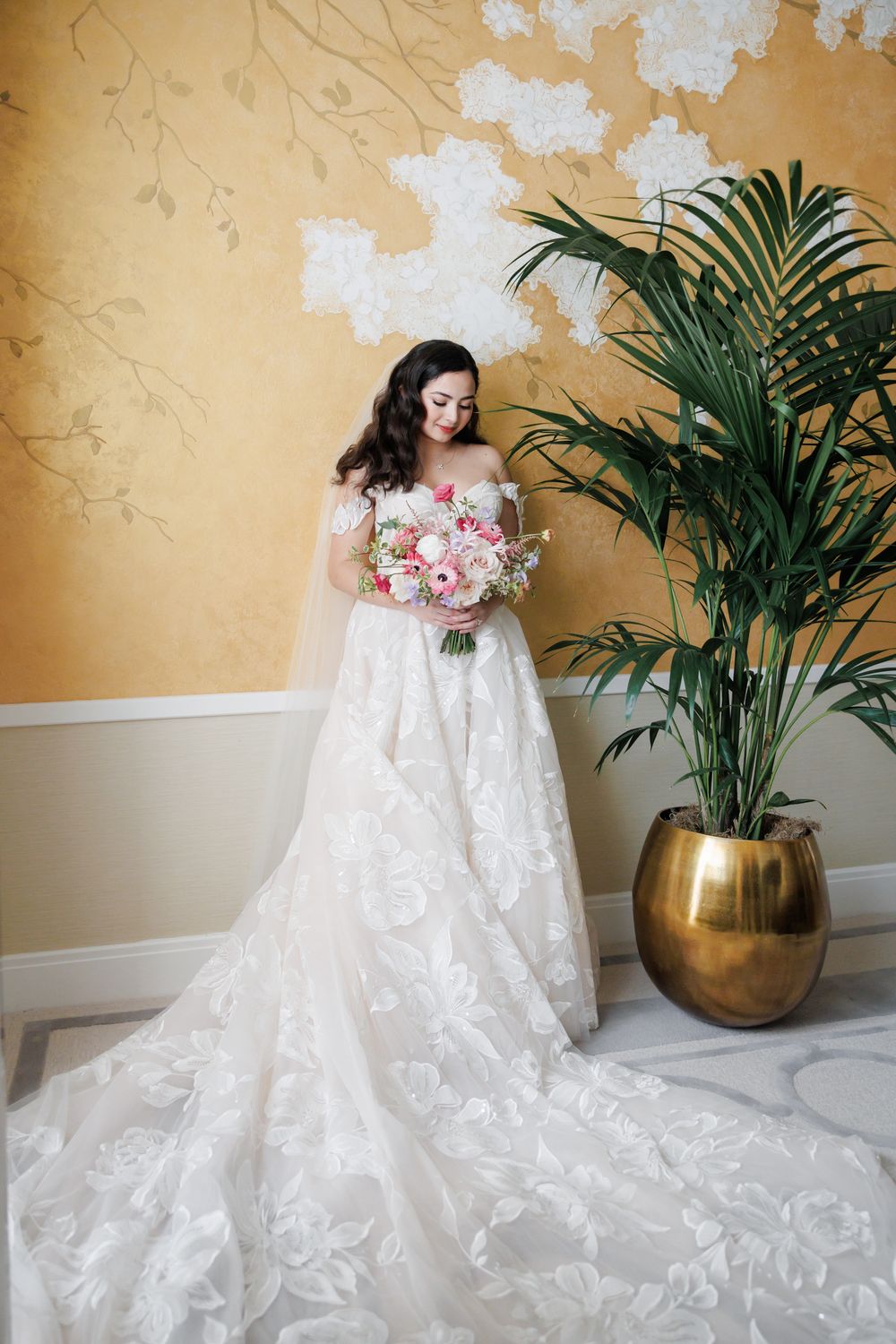 Galia Lahav Evelyn with Sleeves 3