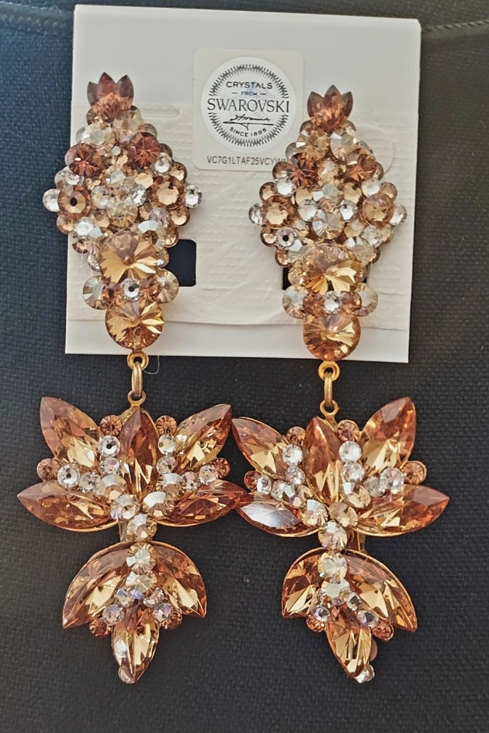 Sherri Hill 44560 with Matching Swarovski Crystal Earrings 5