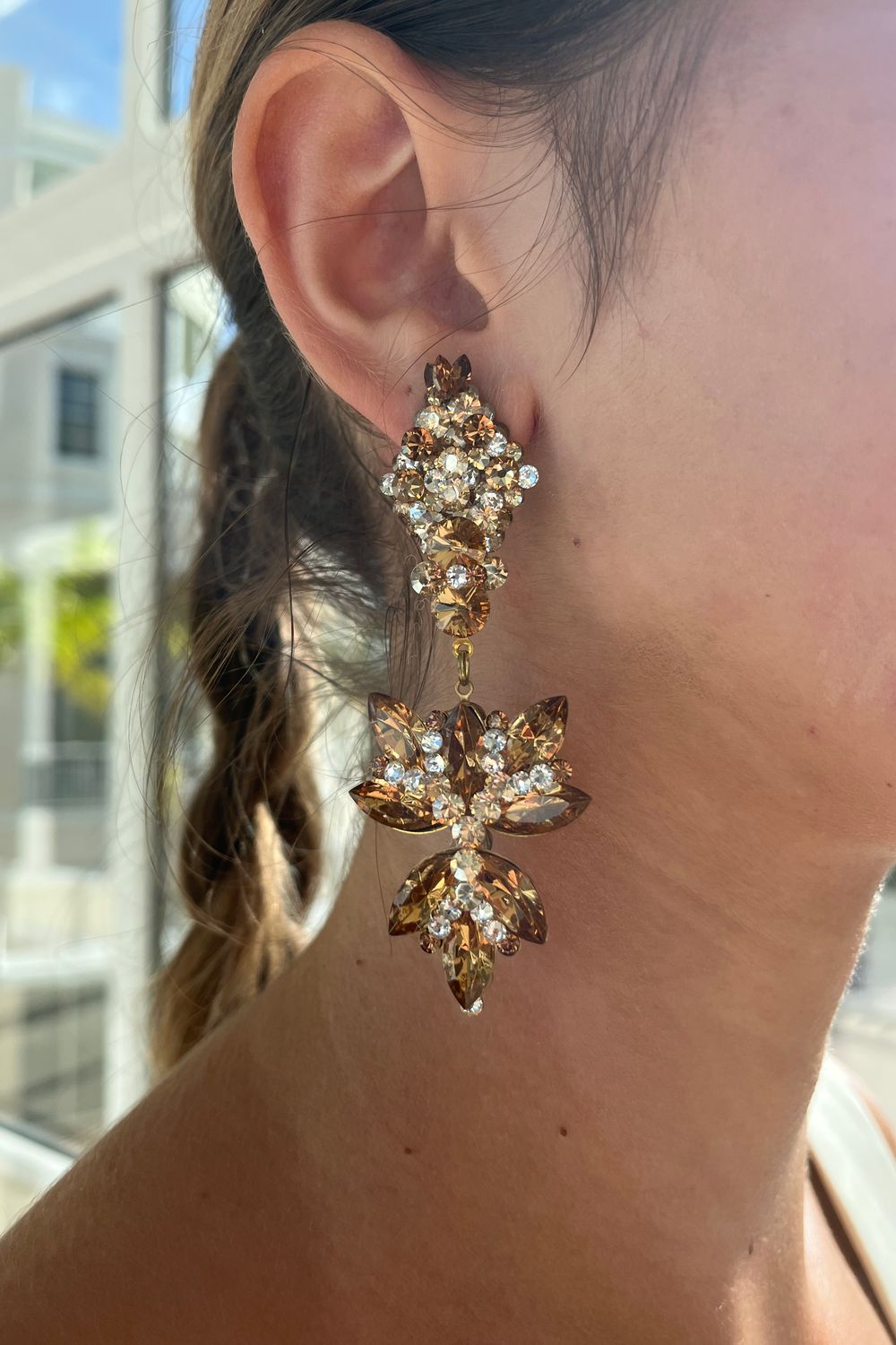 Sherri Hill 44560 with Matching Swarovski Crystal Earrings 9