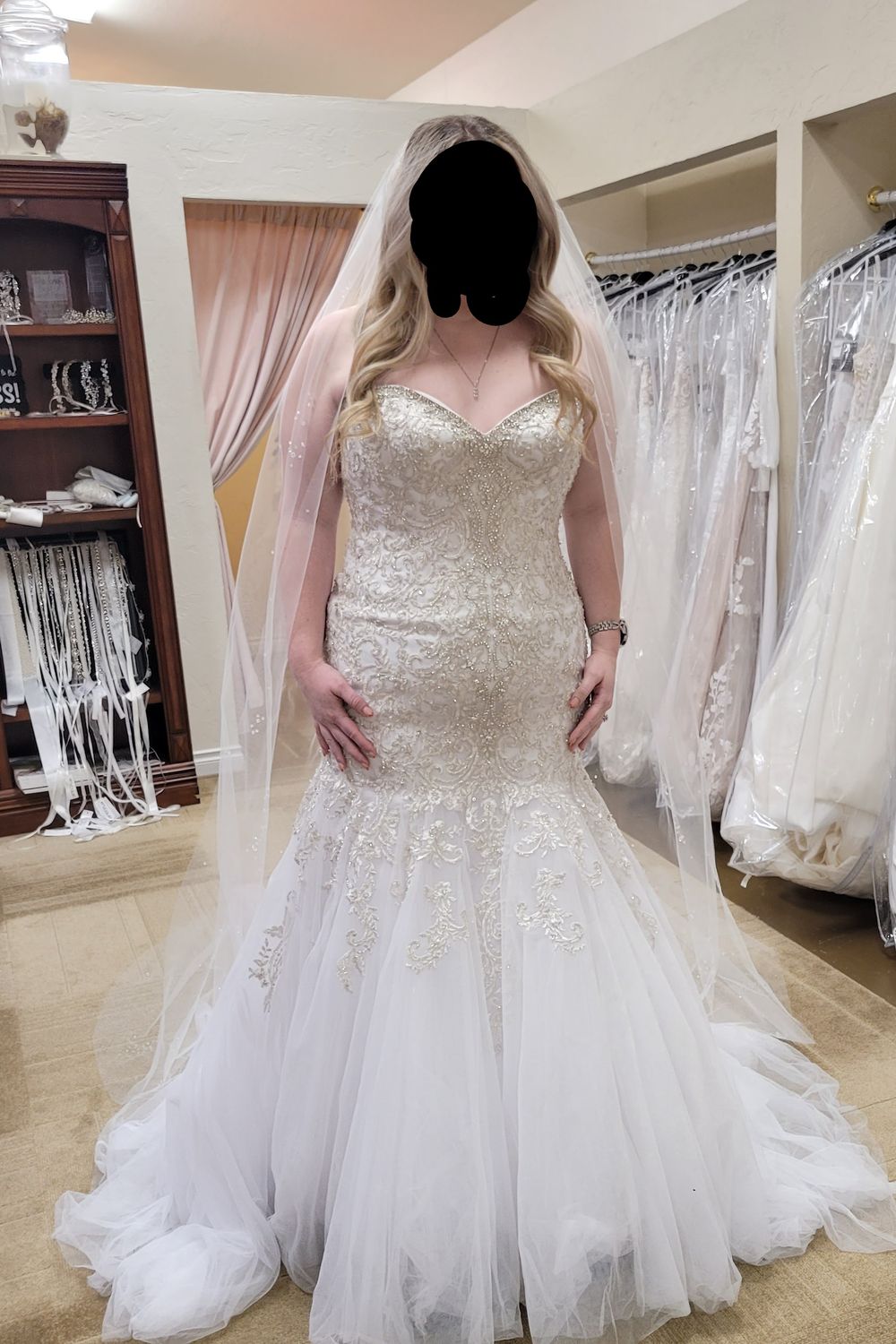 Never Worn Allure Bridals 9275