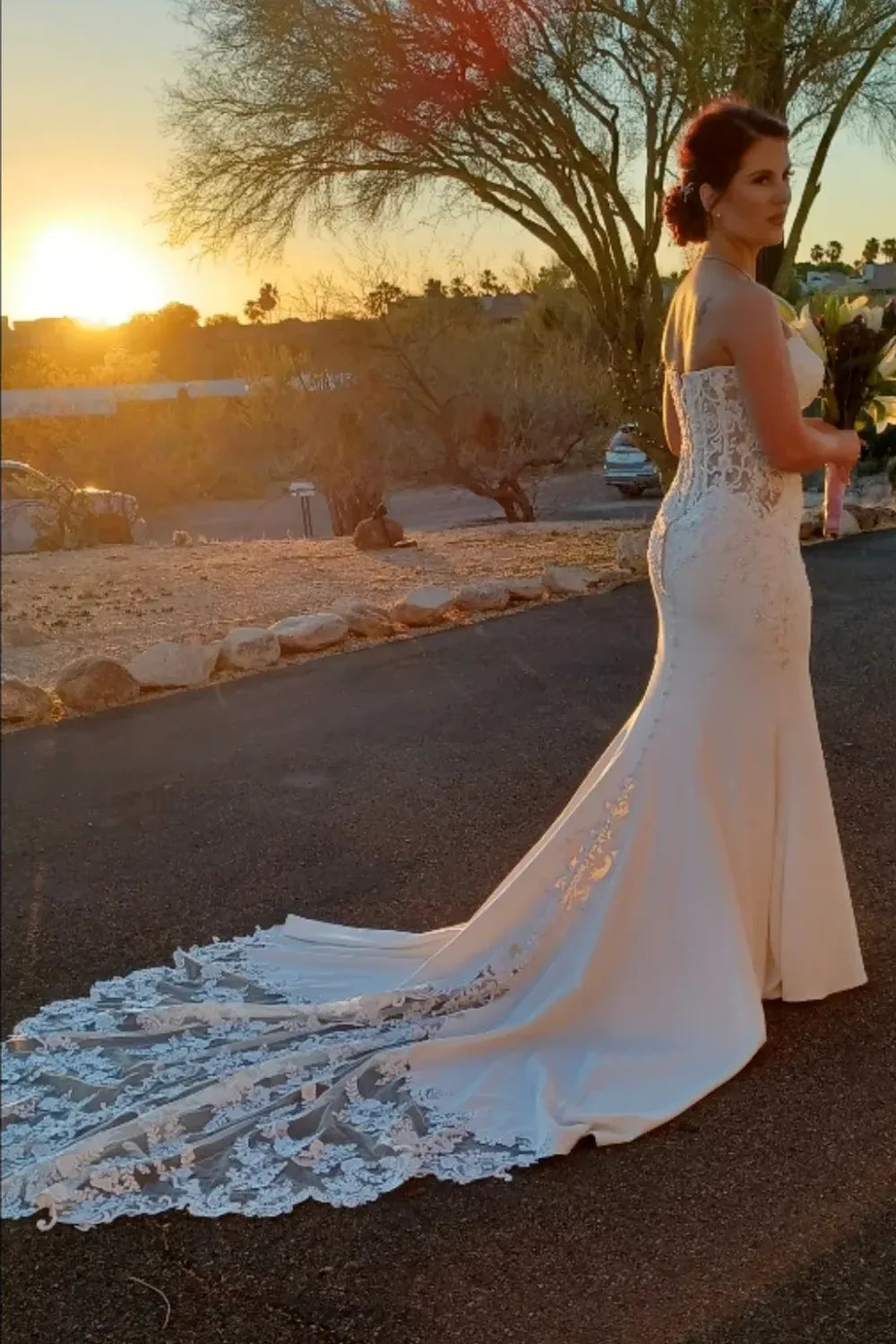 used Allure Bridals 96750 Wedding Dress