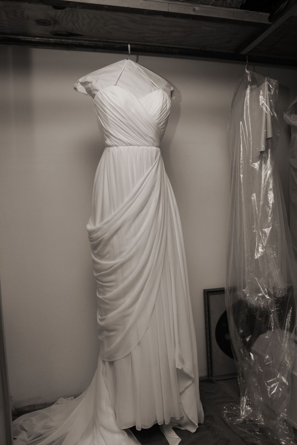 Romona Keveza Grecian gown 4