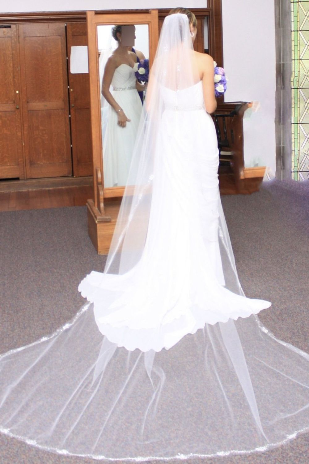 Romona Keveza Sweetheart sheath Grecian gown in silk chiffon 0