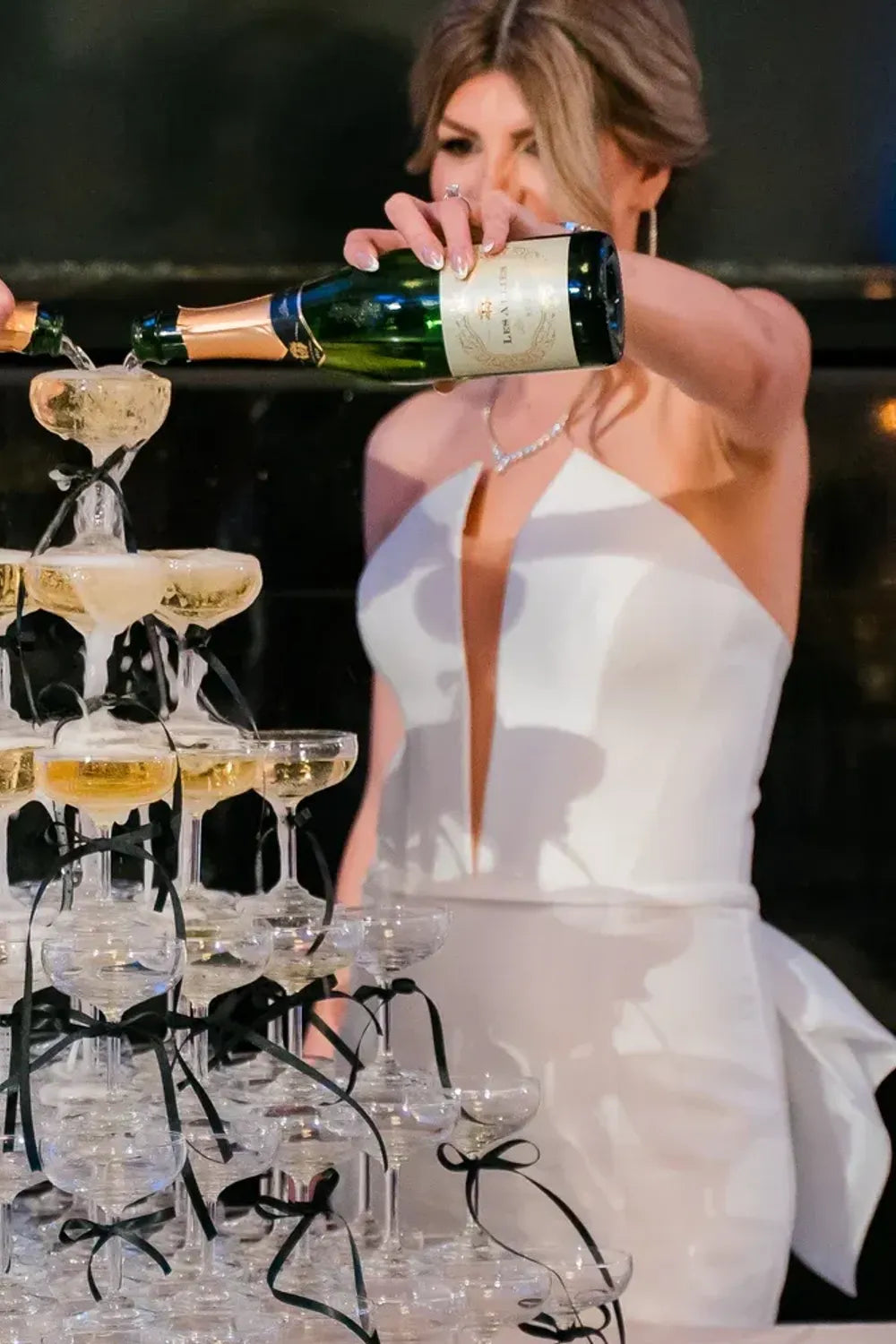 Pnina Tornai 4935 with Veil and Gloves 10