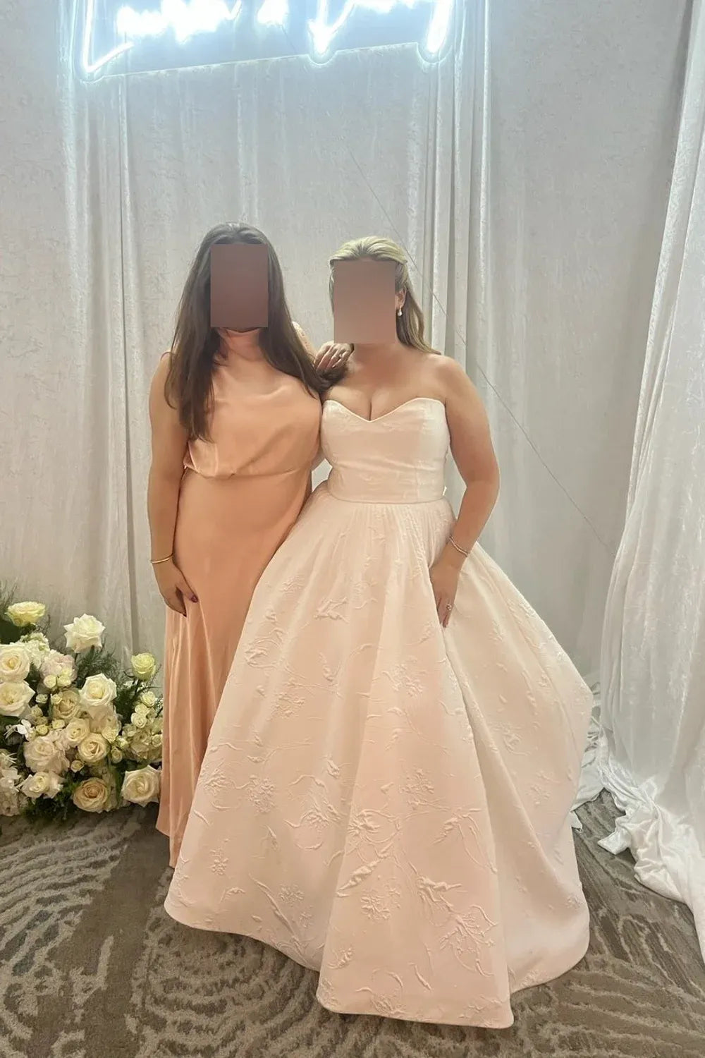 Reem Acra Elegance of the Stars with Veil 6