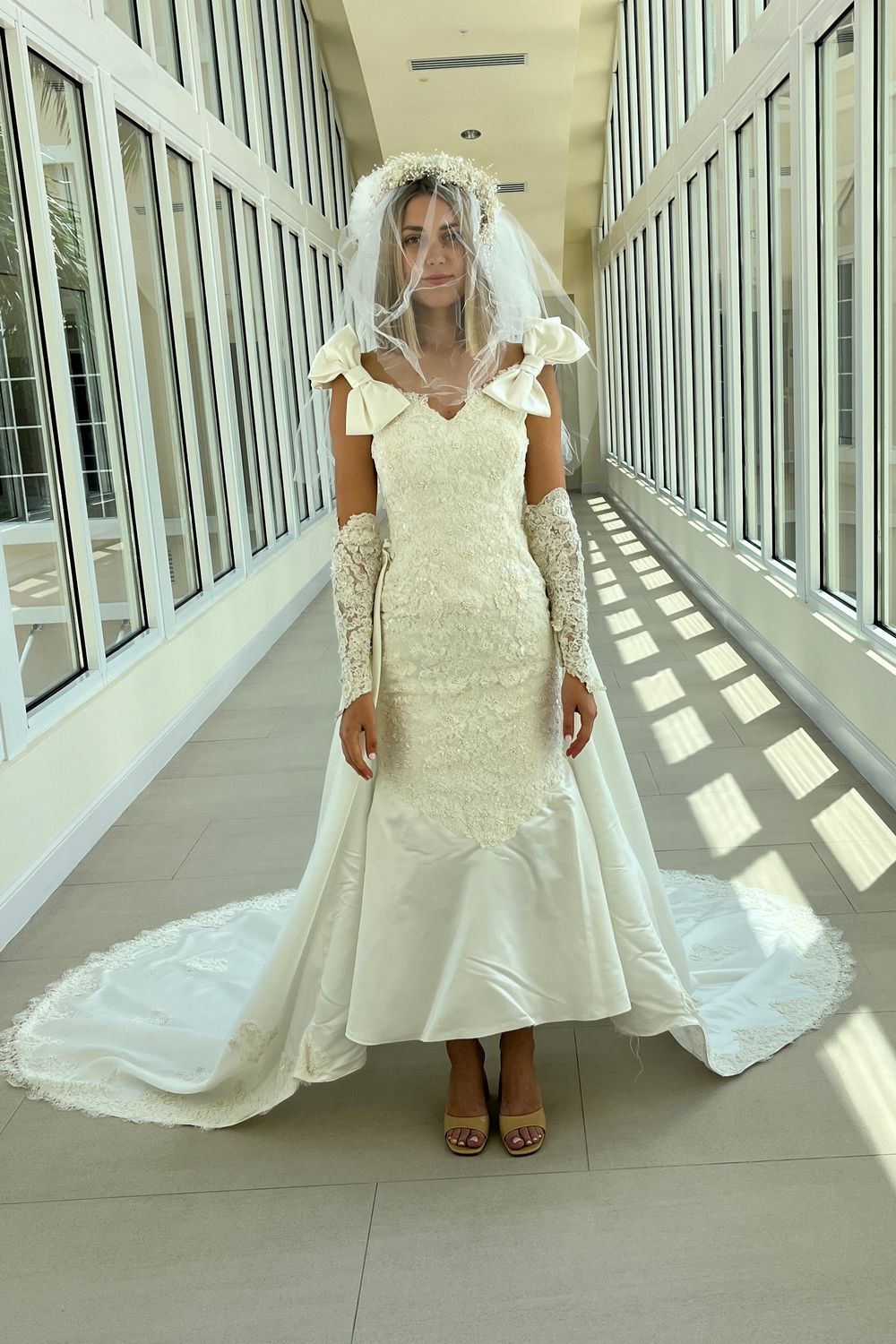 Priscilla for Kleinfeld Priscilla for Kleinfeld Vintage Wedding dress 1