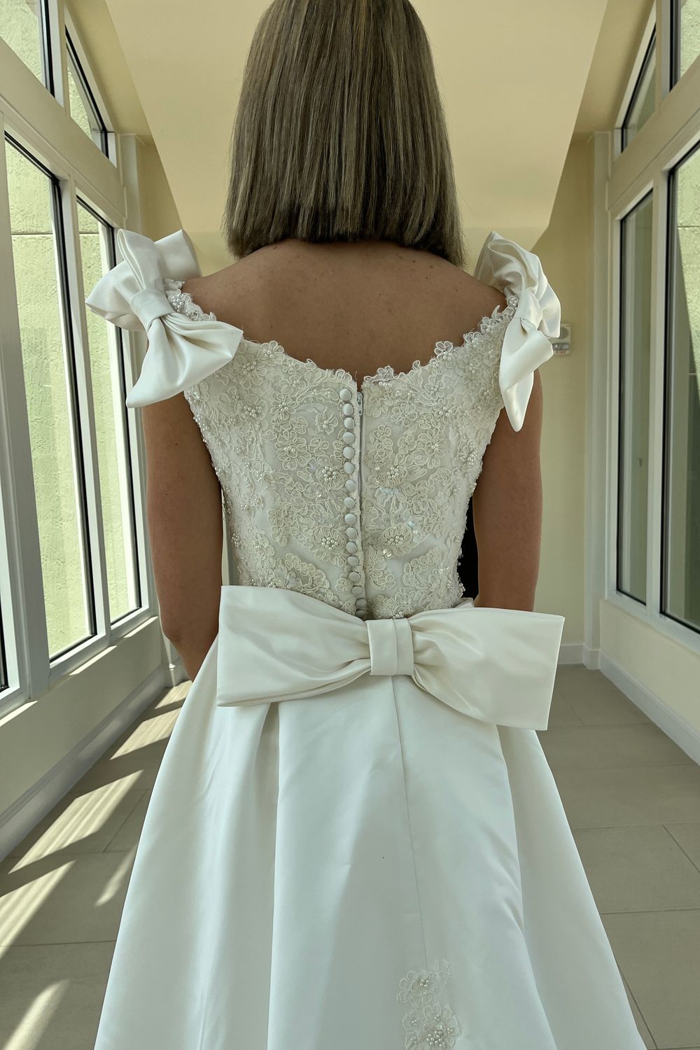 Priscilla for Kleinfeld Priscilla for Kleinfeld Vintage Wedding dress 4