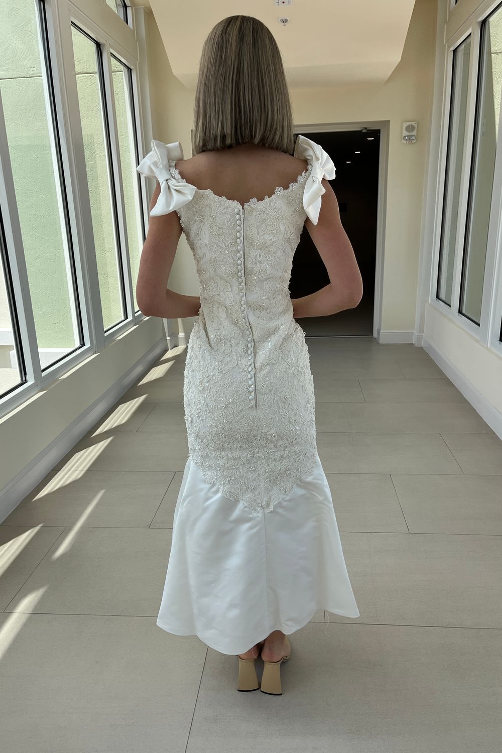 Priscilla for Kleinfeld Priscilla for Kleinfeld Vintage Wedding dress 8