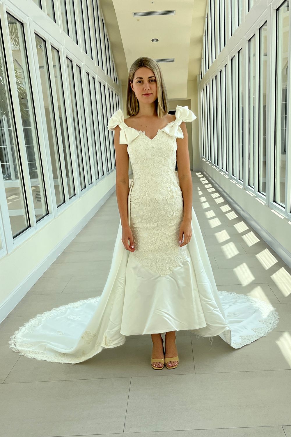 Priscilla for Kleinfeld Priscilla for Kleinfeld Vintage Wedding dress 3