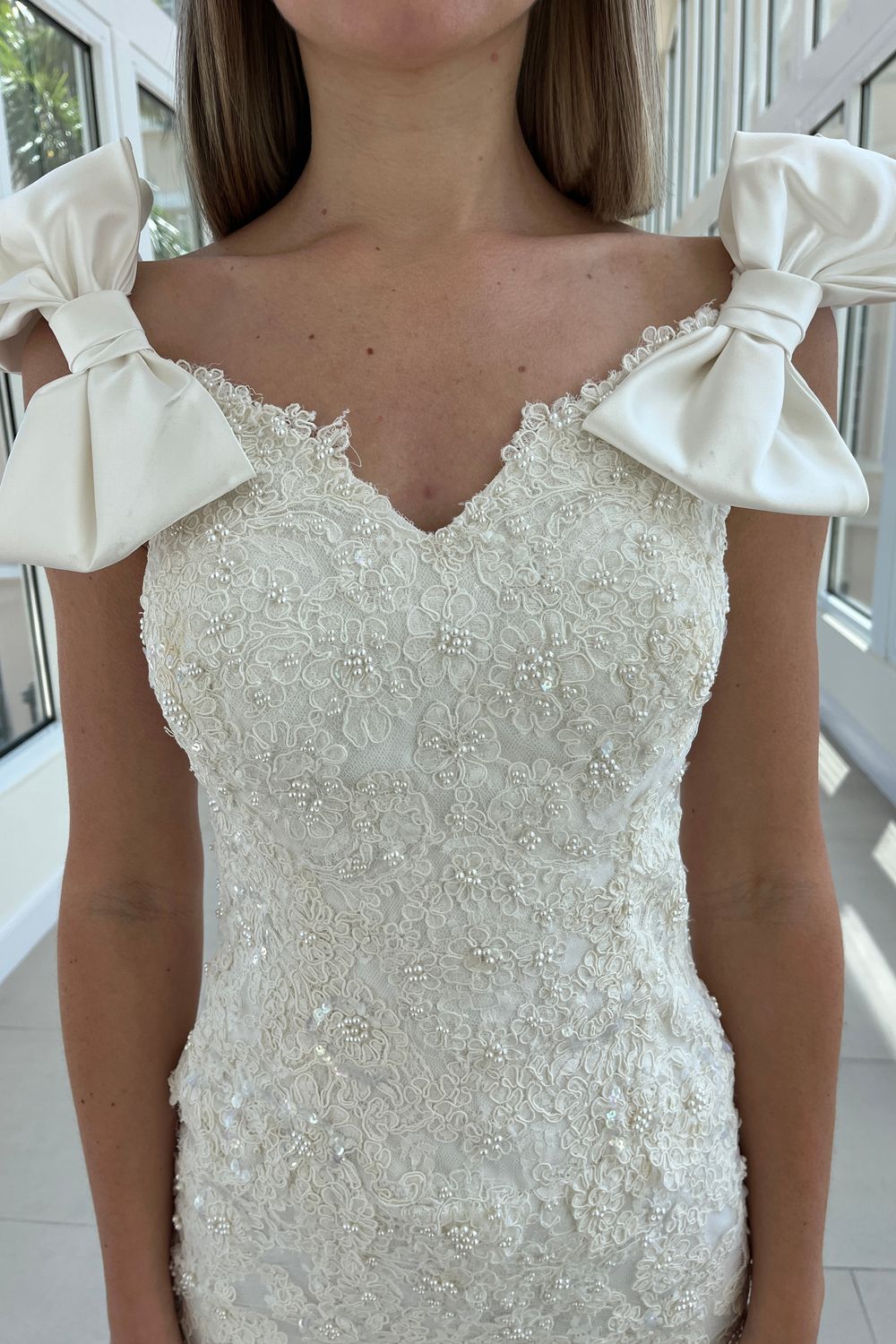 Priscilla for Kleinfeld Priscilla for Kleinfeld Vintage Wedding dress 7