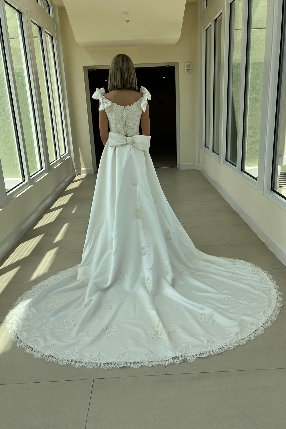 Priscilla for Kleinfeld Priscilla for Kleinfeld Vintage Wedding dress 5