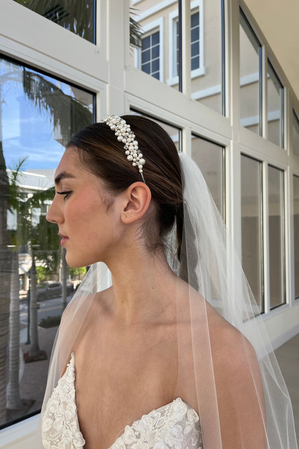 Martina Liana 1715 With Veil and Headpiece 7