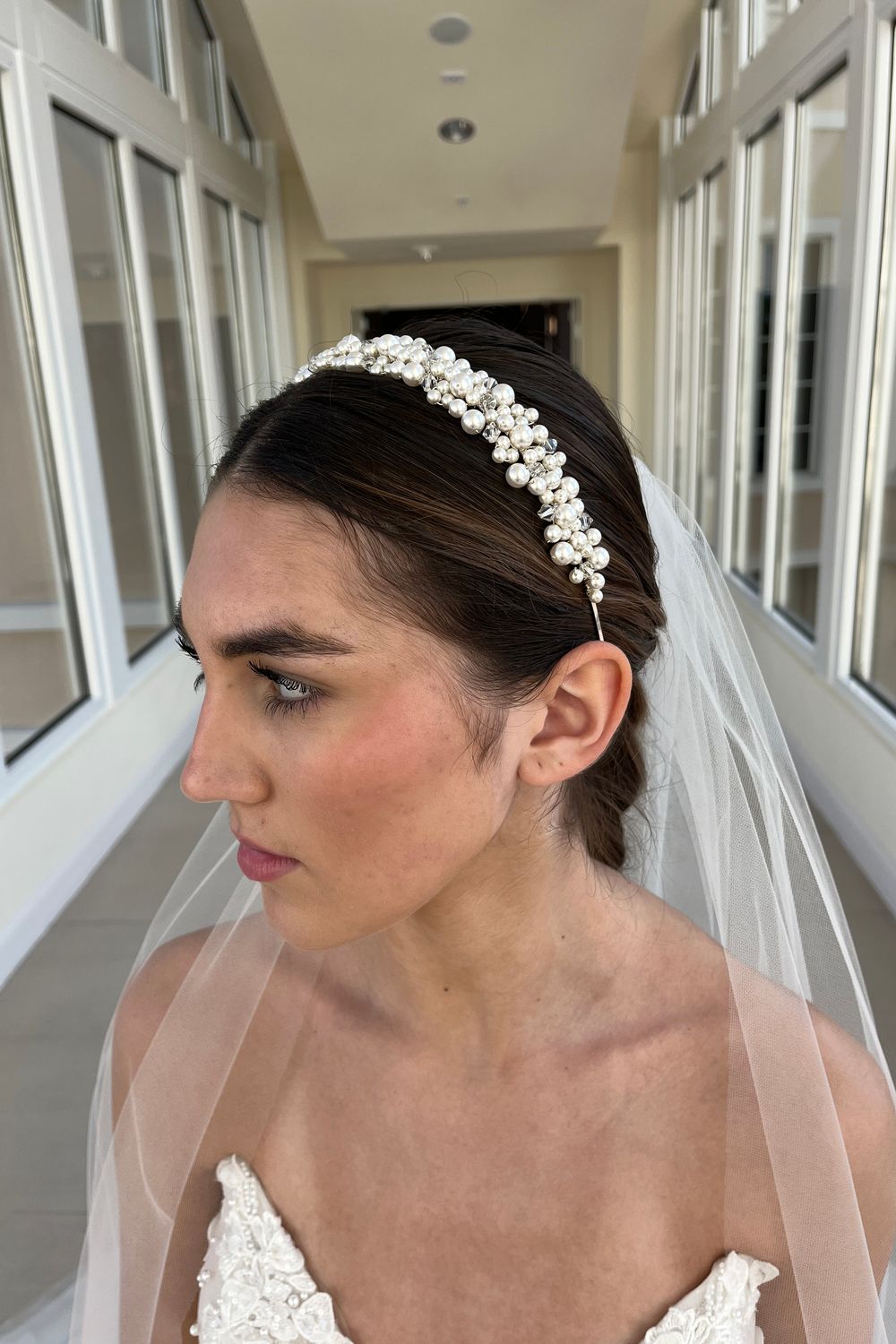 Martina Liana 1715 With Veil and Headpiece 5