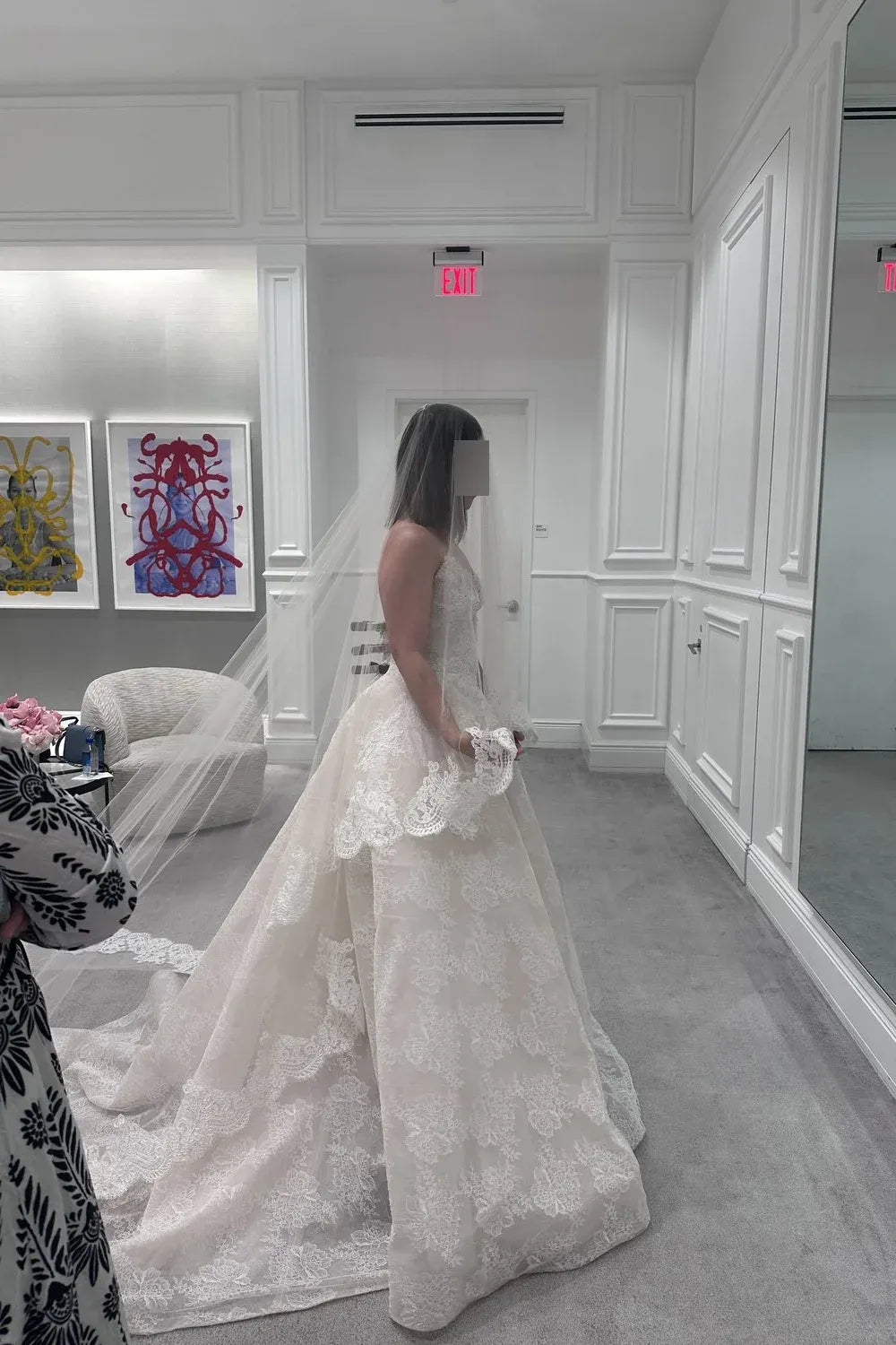 Monique Lhuillier Darling with Helena Lace 3