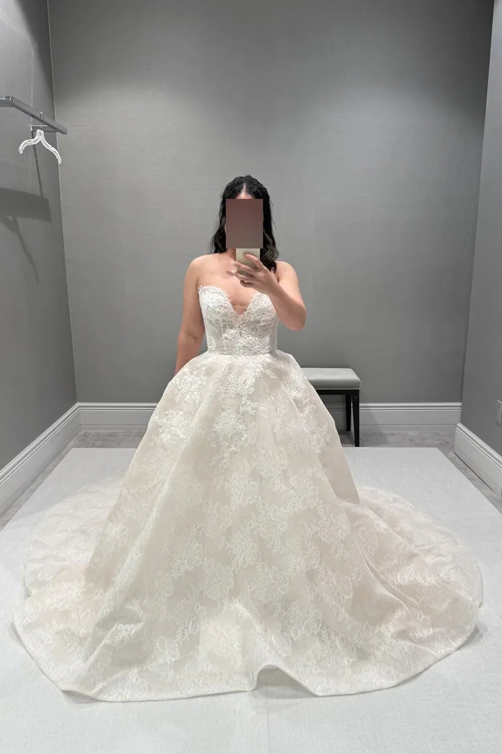 Monique Lhuillier Darling with Helena Lace 8