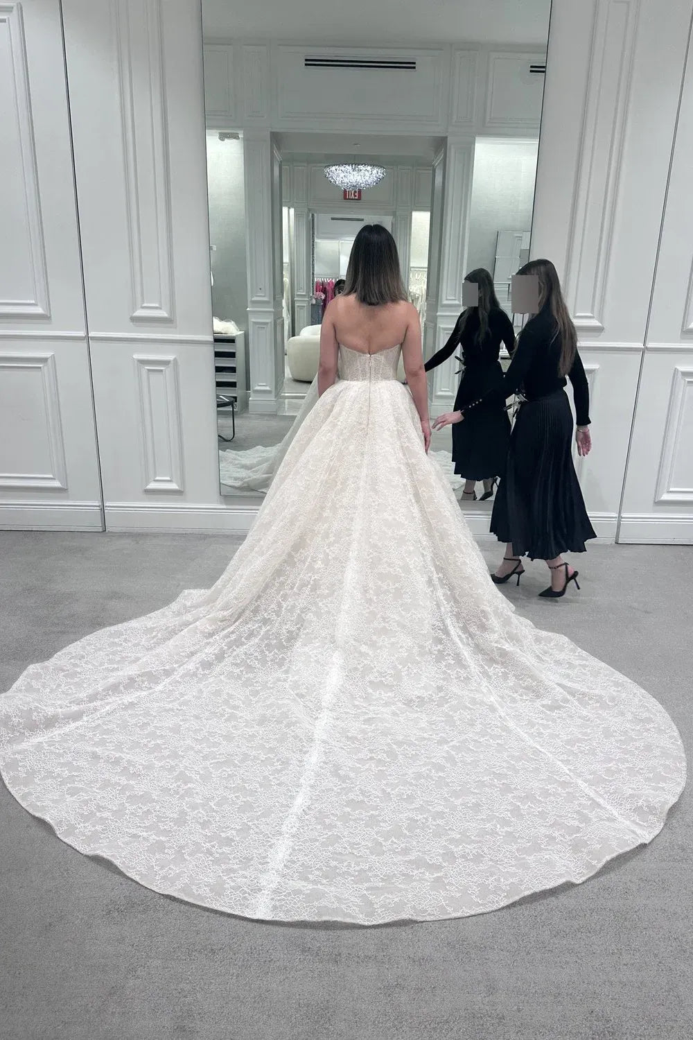 Monique Lhuillier Darling with Helena Lace 1