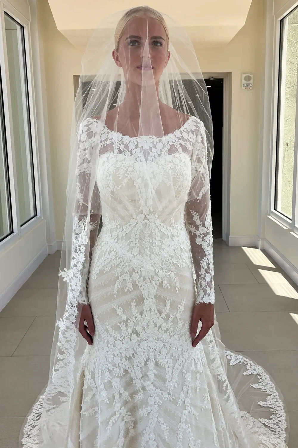 Matthew Christopher Matthew Christopher Wedding Dress with Veil 4