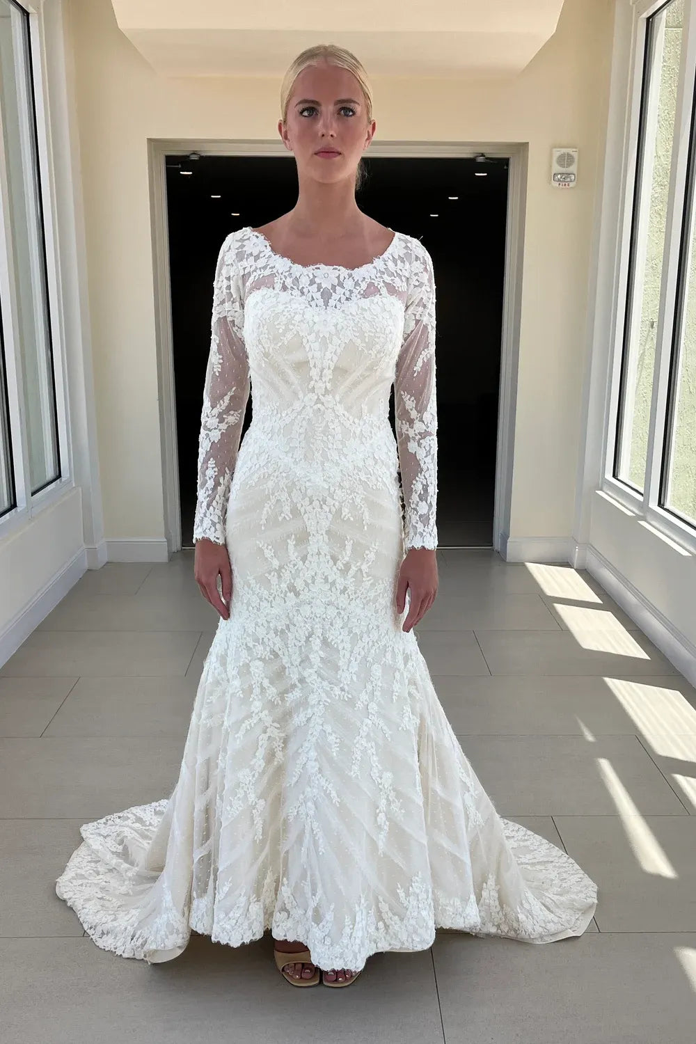 Matthew Christopher Matthew Christopher Wedding Dress with Veil 2