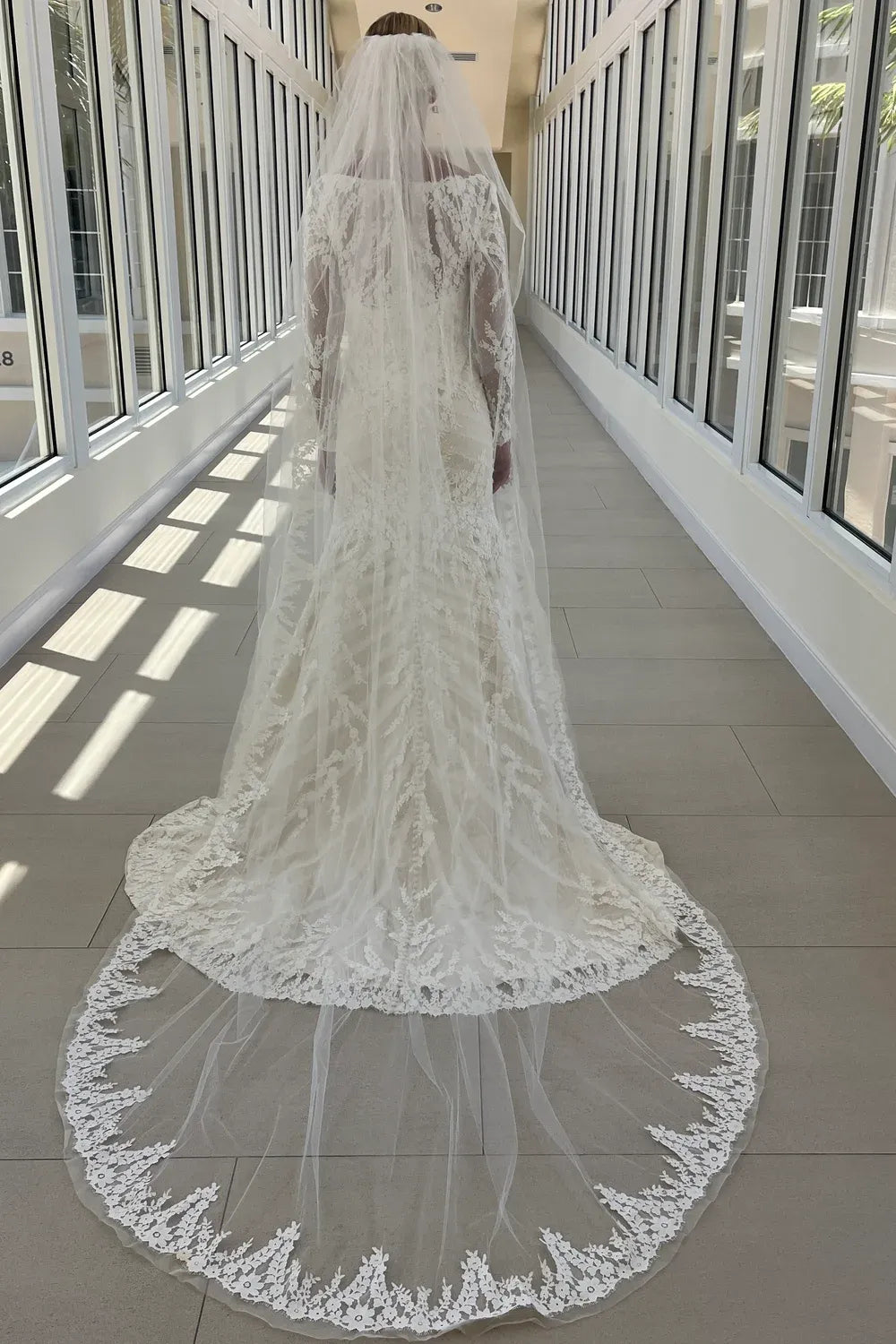 Matthew Christopher Matthew Christopher Wedding Dress with Veil 0