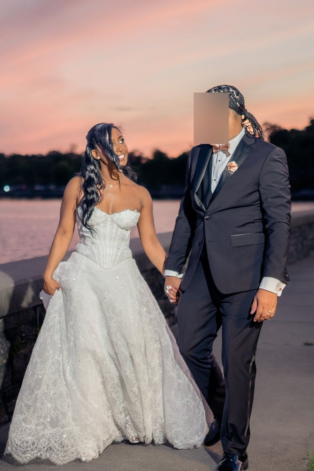 Pnina Tornai 15085 with Custom Skirt 2