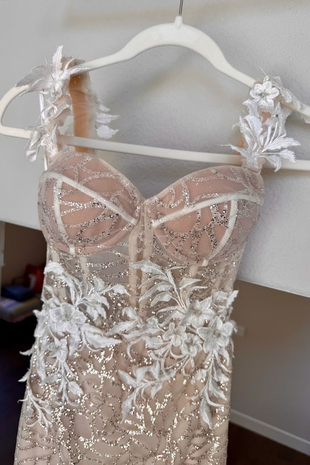 Berta COMO 22-16 with Detachable Sleeves and Veil 7